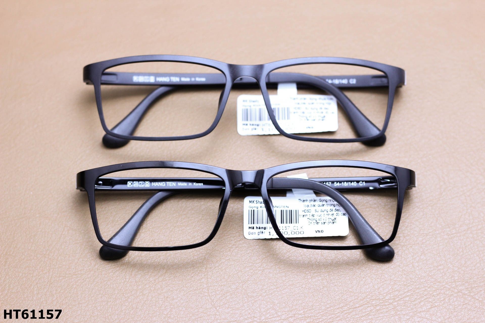 Gọng Kính Cận Thời Trang Unisex, Nhựa Dẻo Ultem Chính Hãng Hang-Ten - HT61157