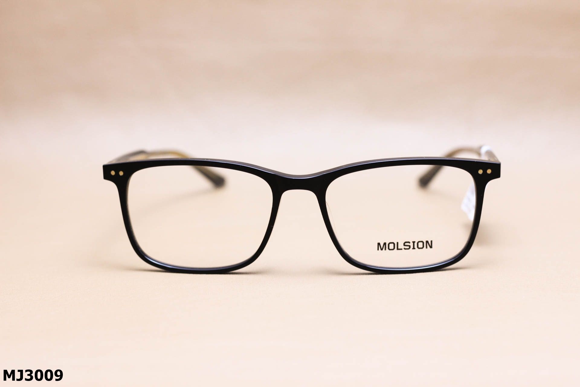 Gọng Kính Cận Chính Hãng Molsion Unisex, Chất Nhựa Acetate Nguyên Khối - MJ3009