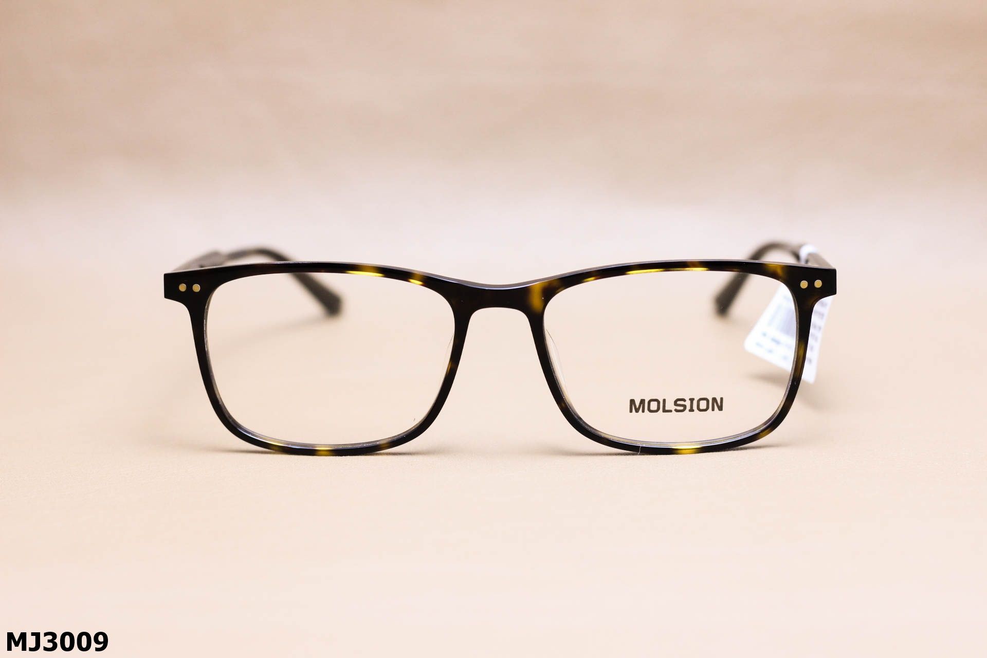 Gọng Kính Cận Chính Hãng Molsion Unisex, Chất Nhựa Acetate Nguyên Khối - MJ3009