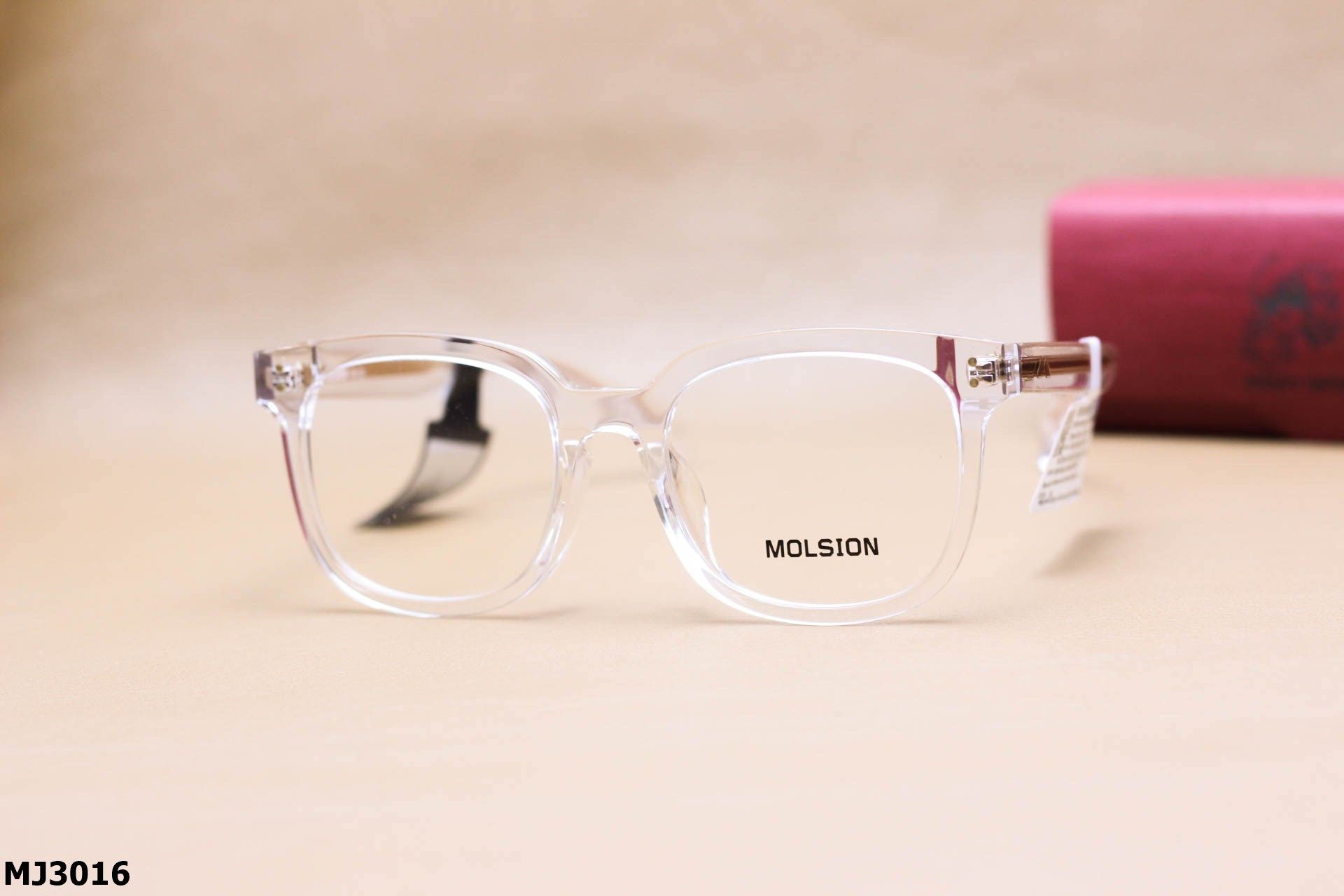 Gọng Kính Cận Chính Hãng Molsion Unisex 2020, Chất Nhựa Acetate Nguyên Khối - MJ3016