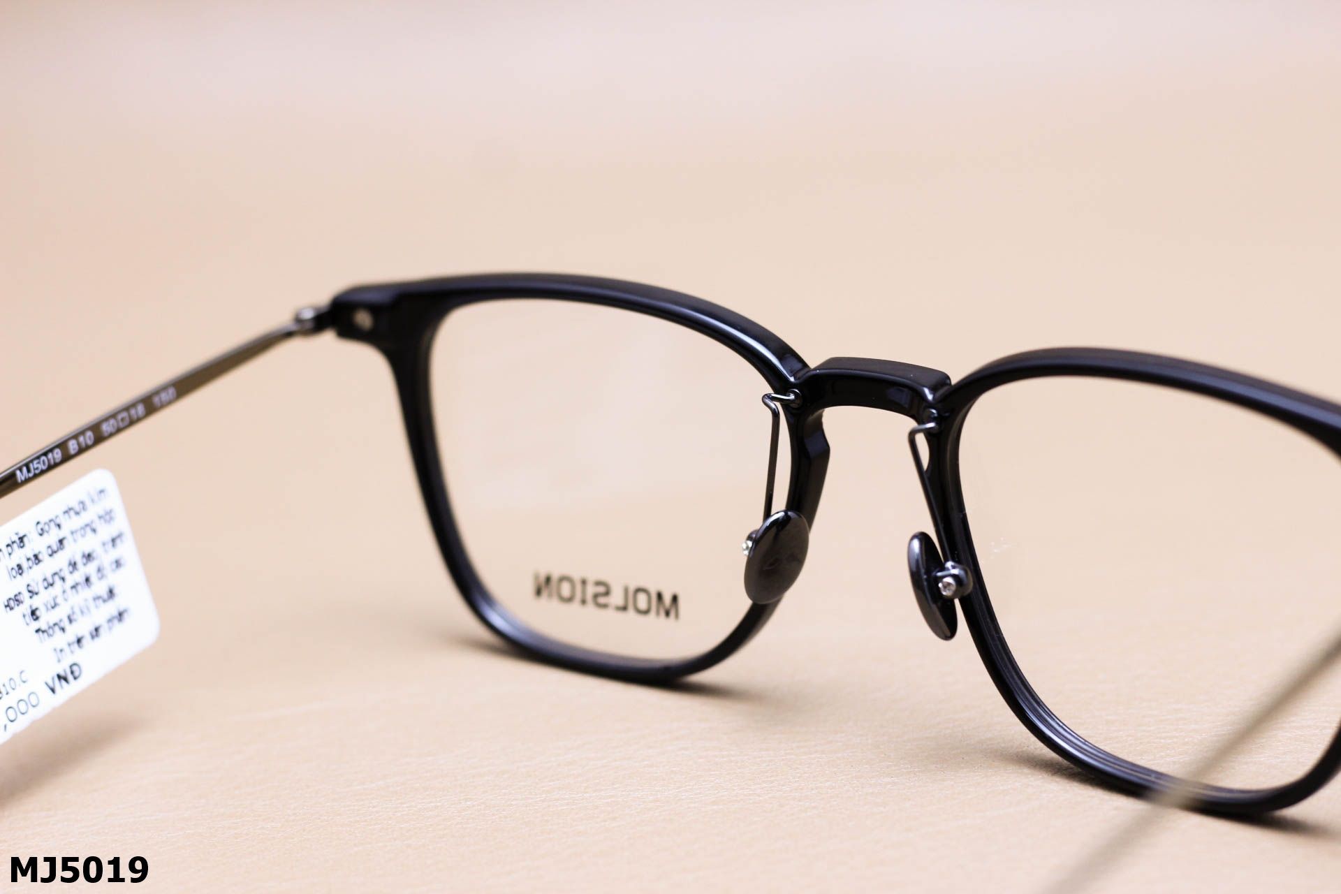 Gọng Kính Cận Chính Hãng Molsion Unisex, Chất Nhựa TR Và Hợp Kim Cao Cấp - MJ5019