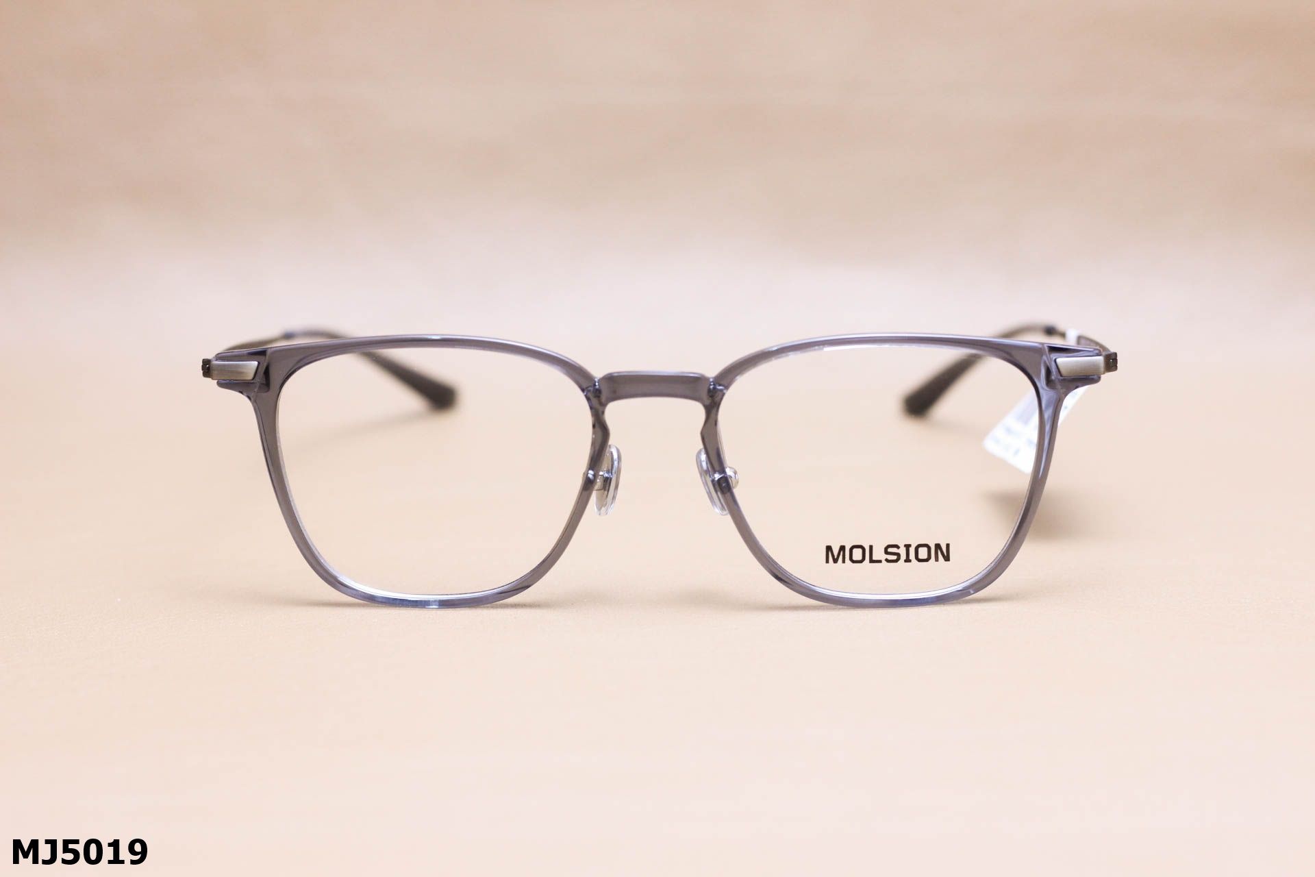 Gọng Kính Cận Chính Hãng Molsion Unisex, Chất Nhựa TR Và Hợp Kim Cao Cấp - MJ5019