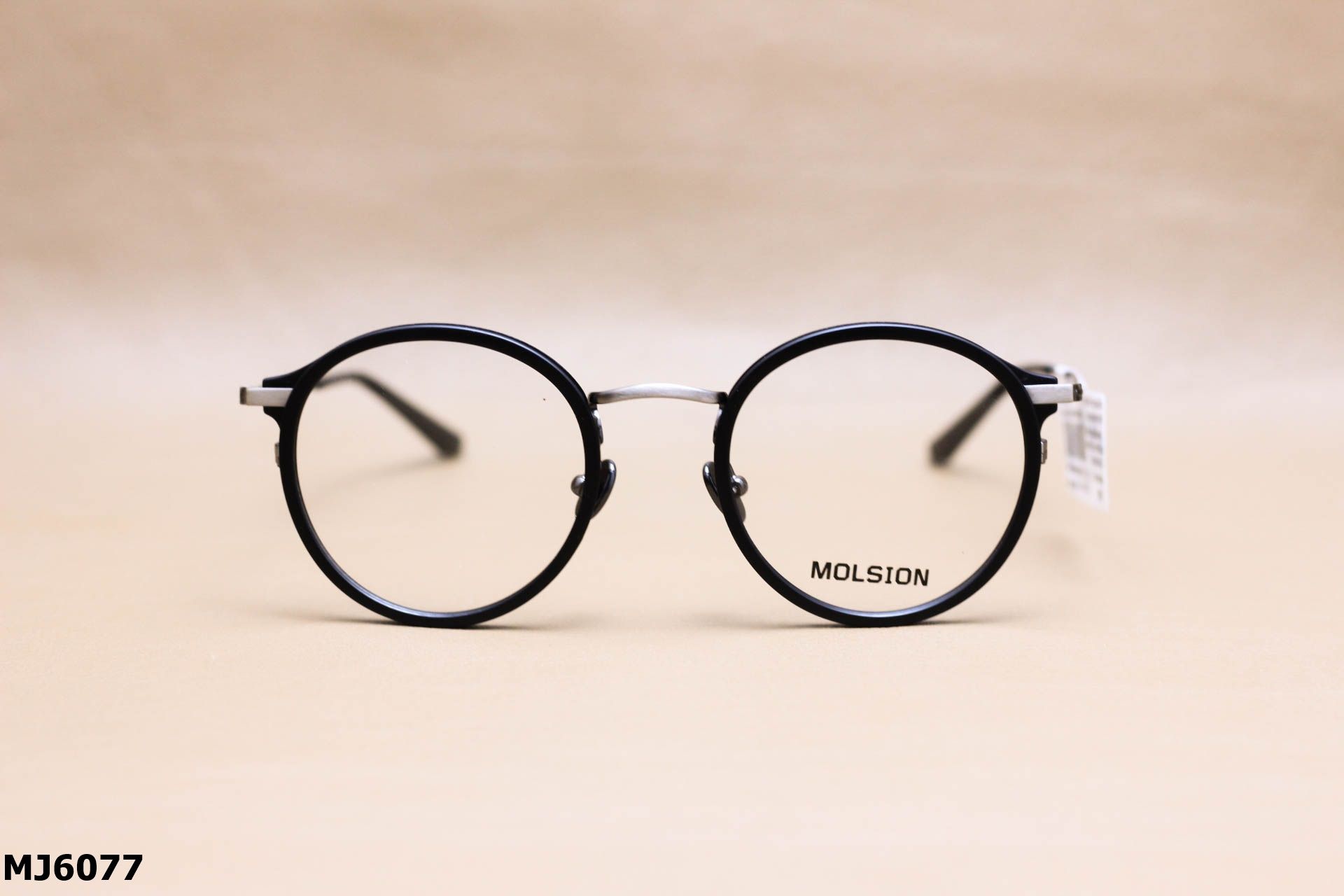 Gọng Kính Cận Chính Hãng Molsion Unisex, Chất Nhựa TR Và Thép Không Gỉ Cao Cấp - MJ6077