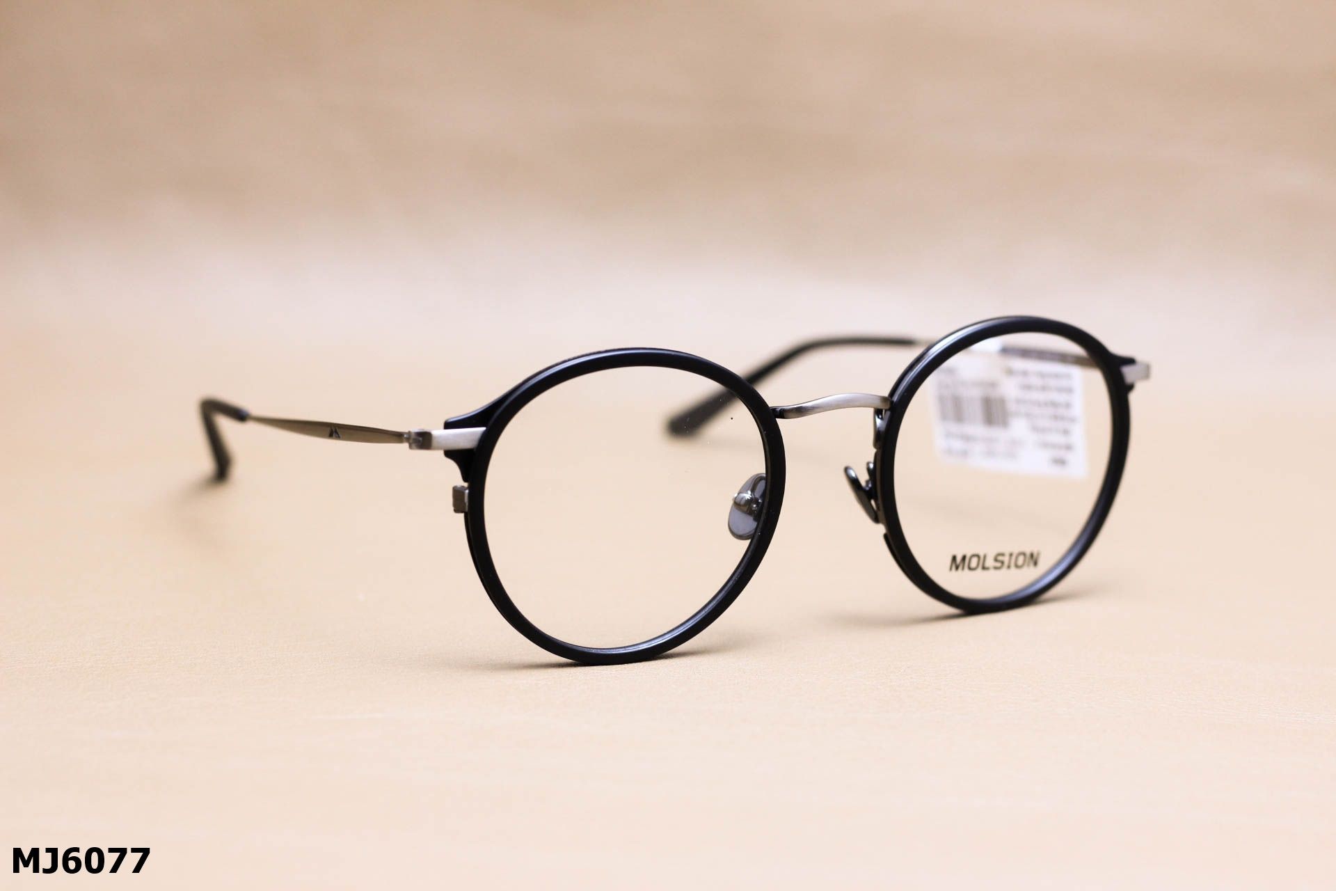 Gọng Kính Cận Chính Hãng Molsion Unisex, Chất Nhựa TR Và Thép Không Gỉ Cao Cấp - MJ6077
