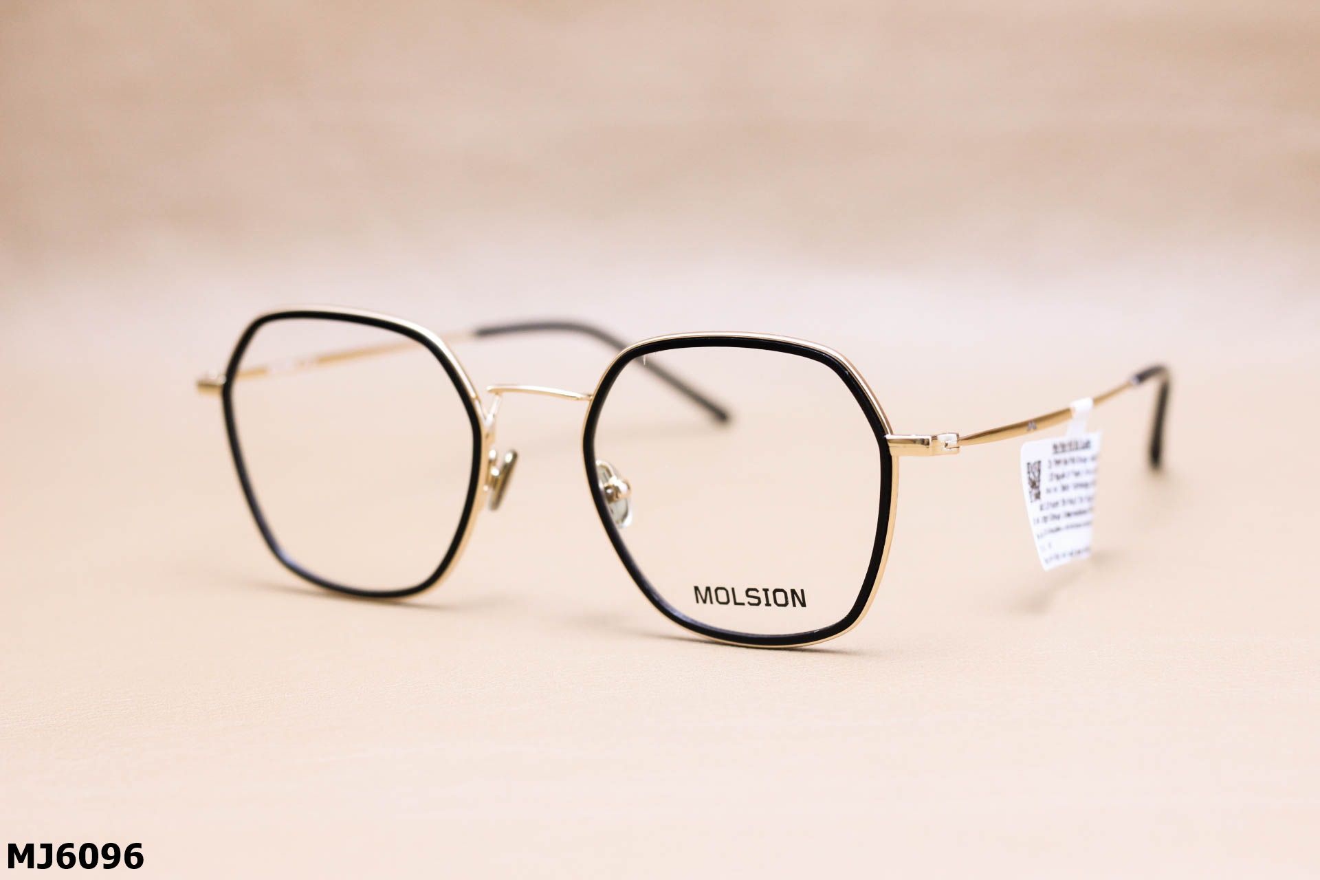 Gọng Kính Cận Chính Hãng Molsion Unisex, Chất Nhựa Acetate, Hợp Kim - MJ6096