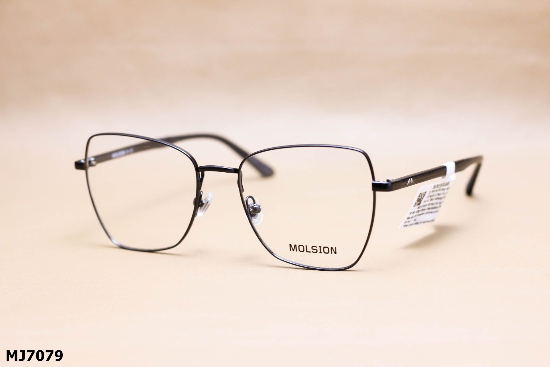 Gọng Kính Cận Chính Hãng Molsion Unisex, Hợp Kim Cao Cấp - MJ7079