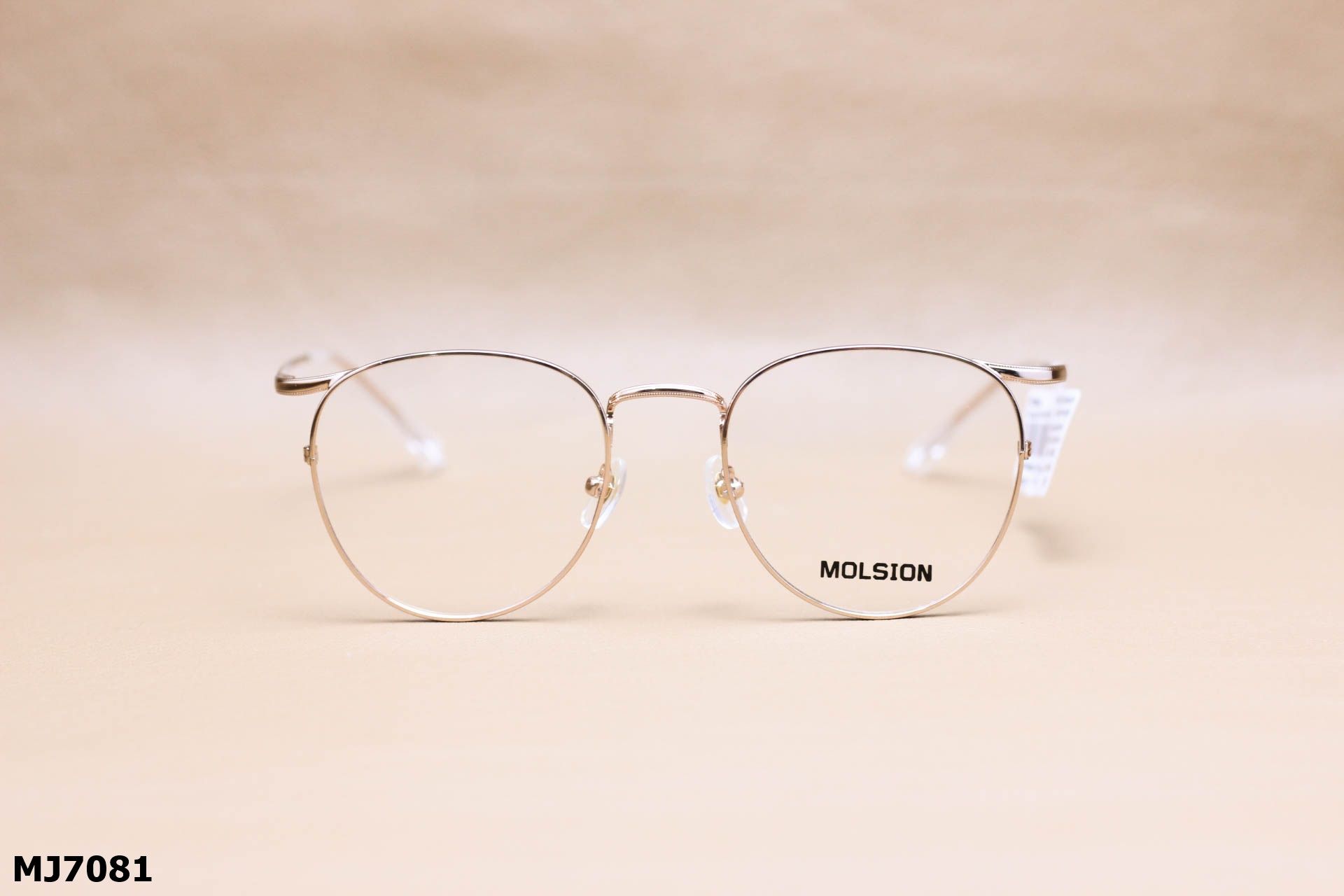 Gọng Kính Cận Chính Hãng Molsion Unisex, Hợp Kim Cao Cấp - MJ7081