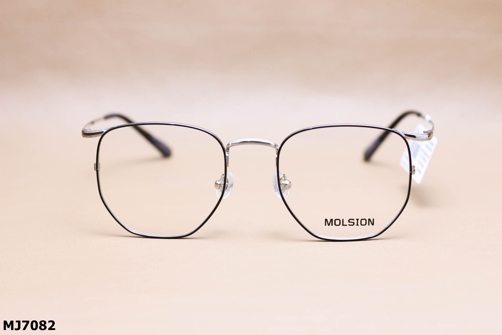 Gọng Kính Cận Chính Hãng Molsion Unisex, Hợp Kim Cao Cấp - MJ7082
