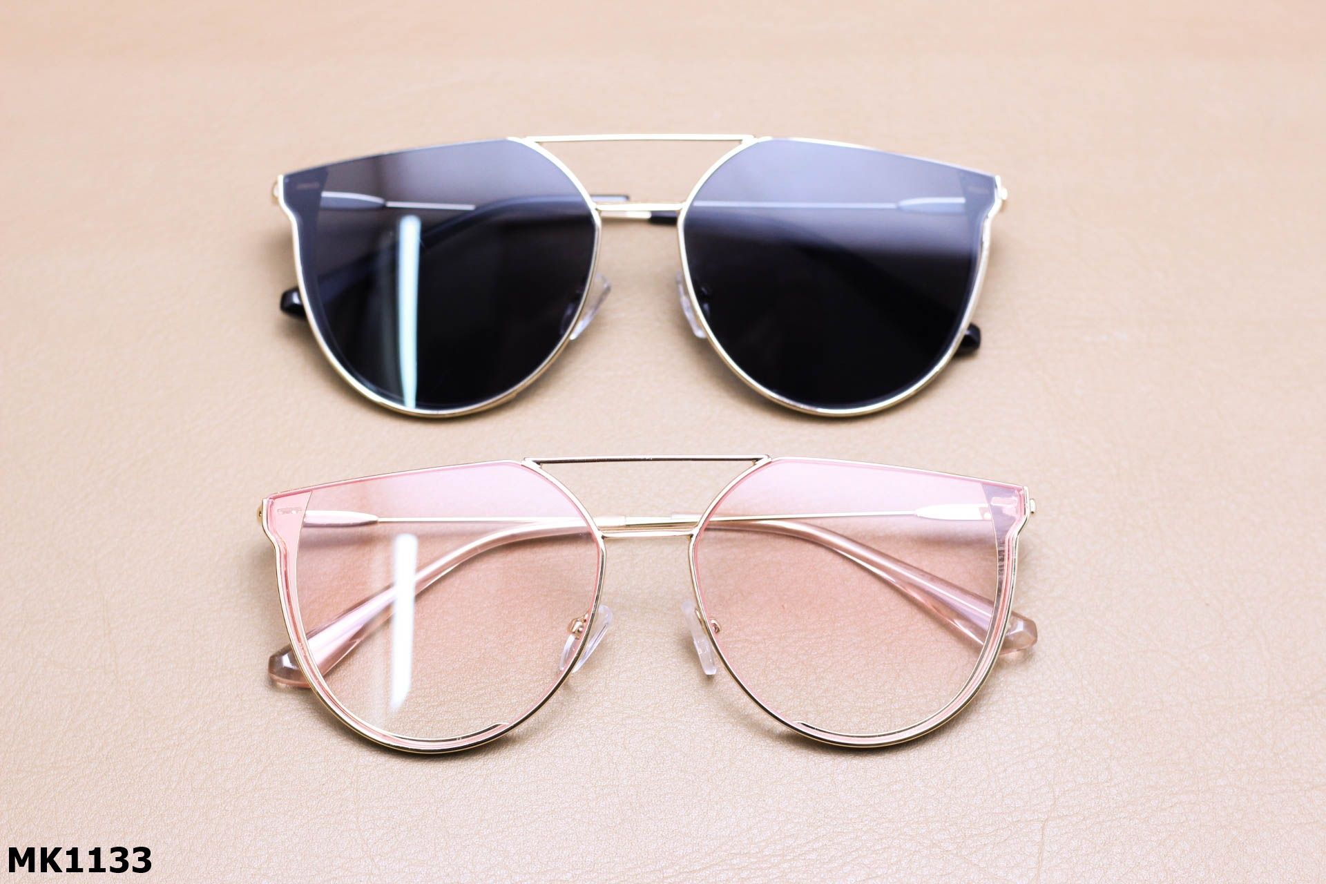 Kính Mát Mắt Mèo Thời Trang Unisex, Tròng Polycarbonate Chống UV400 - MK1133