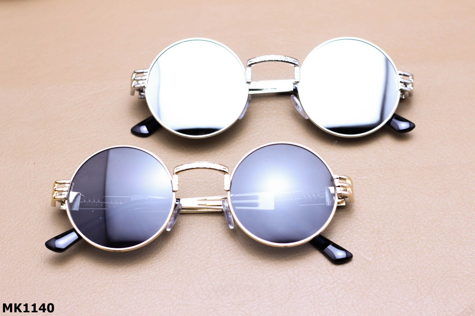 Kính Mát Tròn Thầy Bói Thời Trang Unisex, Tròng Polycarbonate Chống UV400 - MK1140