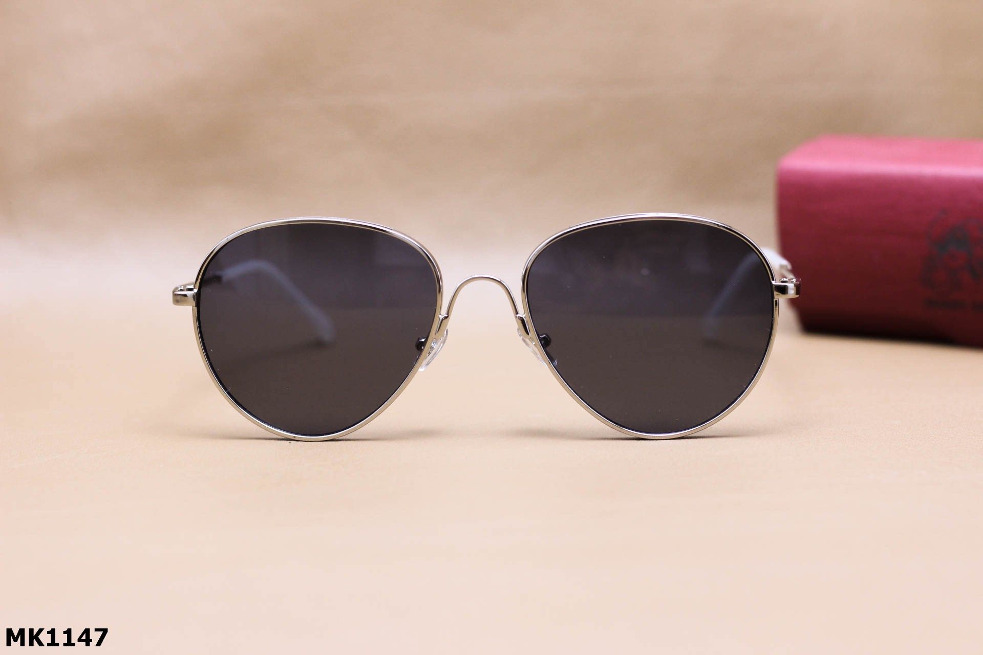 Kính Mát Aviator Chất Liệu Hợp Kim, Tròng Chống Chói Lóa Và UV400 - MK1147