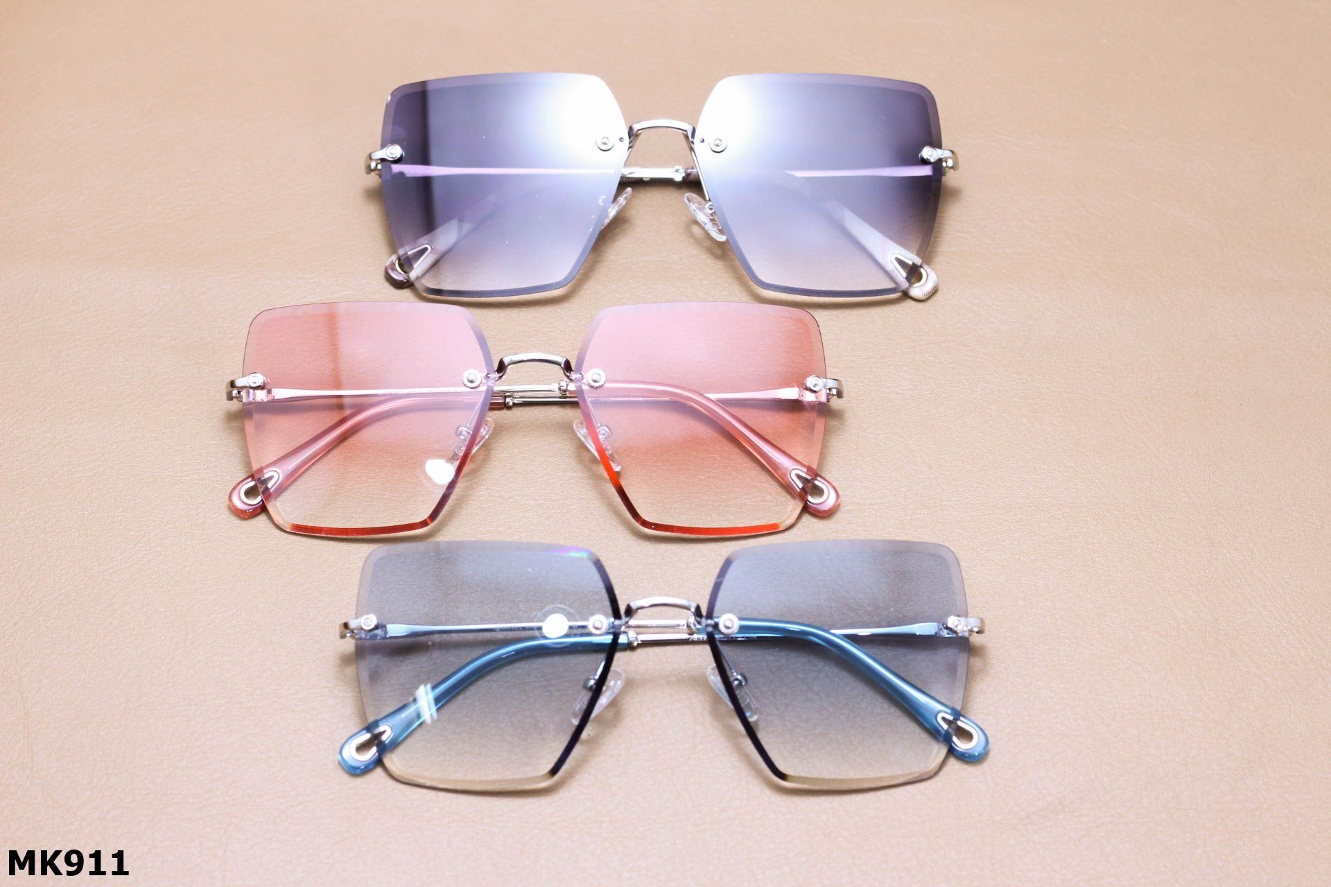 Kính Mát Hợp Kim Thời Trang Unisex Tràn Viền - MK911