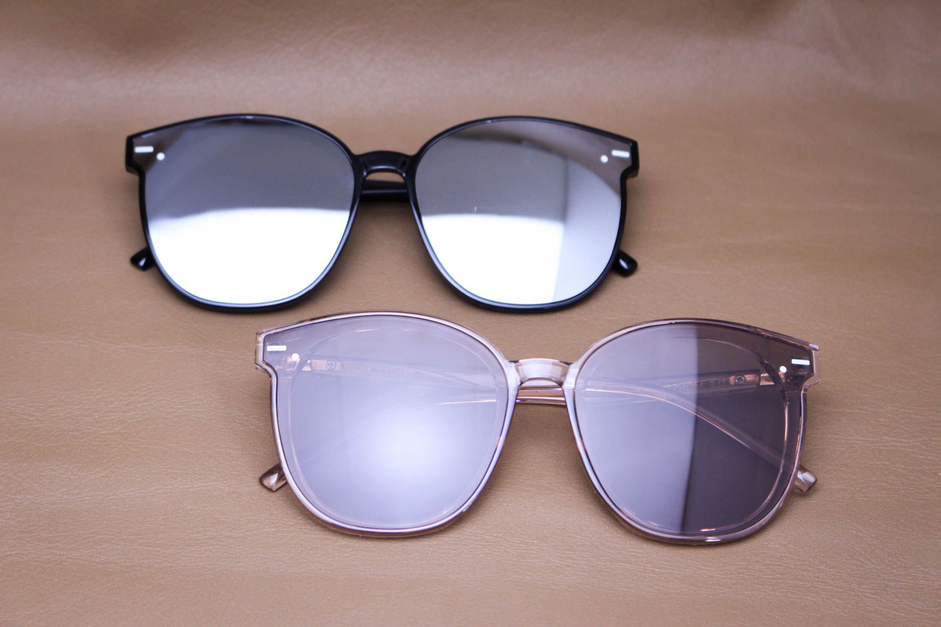 Kính Mát Nhựa Dáng Mắt Mèo Thời Trang Unisex, Tròng Mặt Phẳng Siêu Đẹp - MN1011