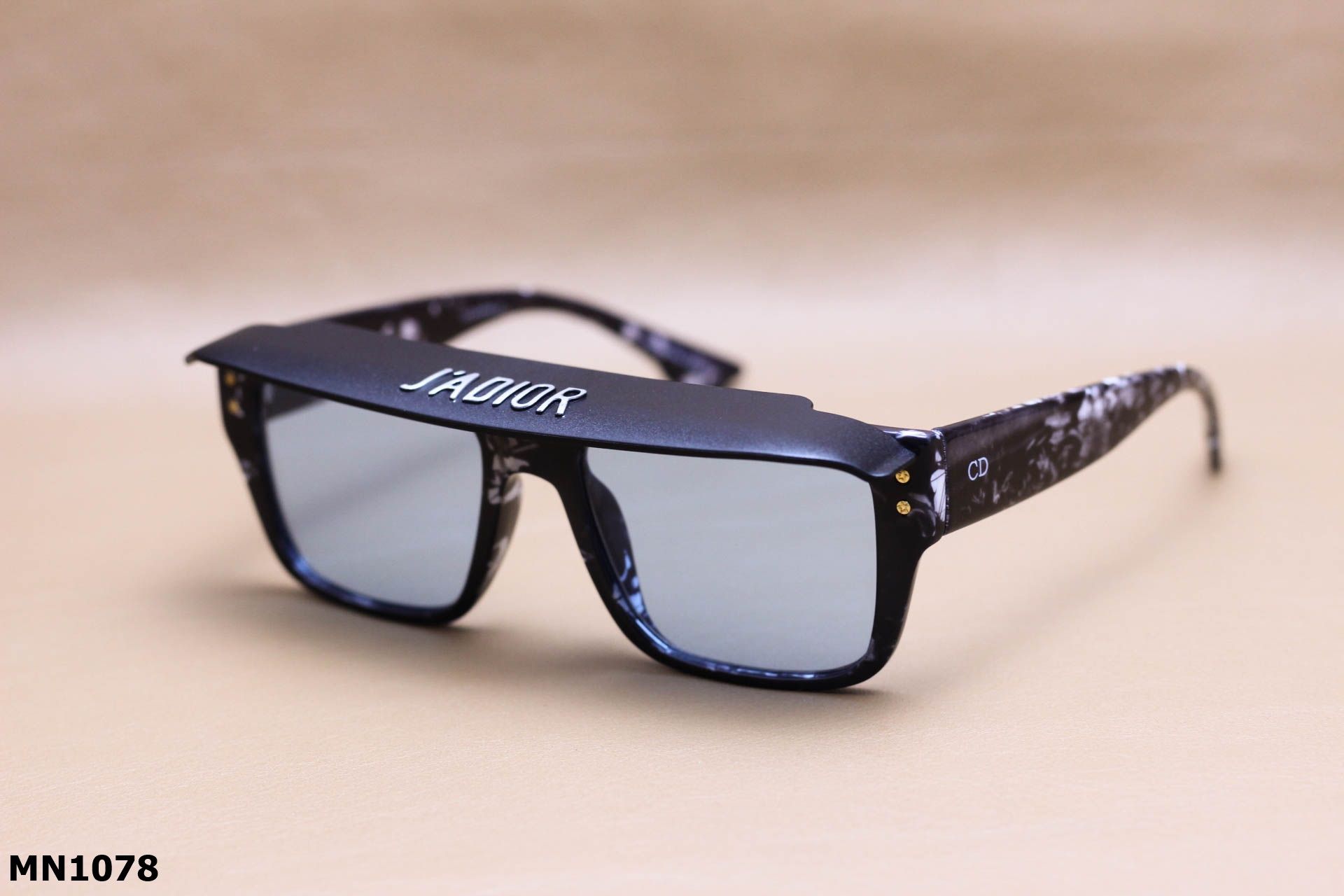Kính Mát Thời Trang Chất Nhựa Acetate Cao Cấp, Dáng Vuông Unisex - MN1078