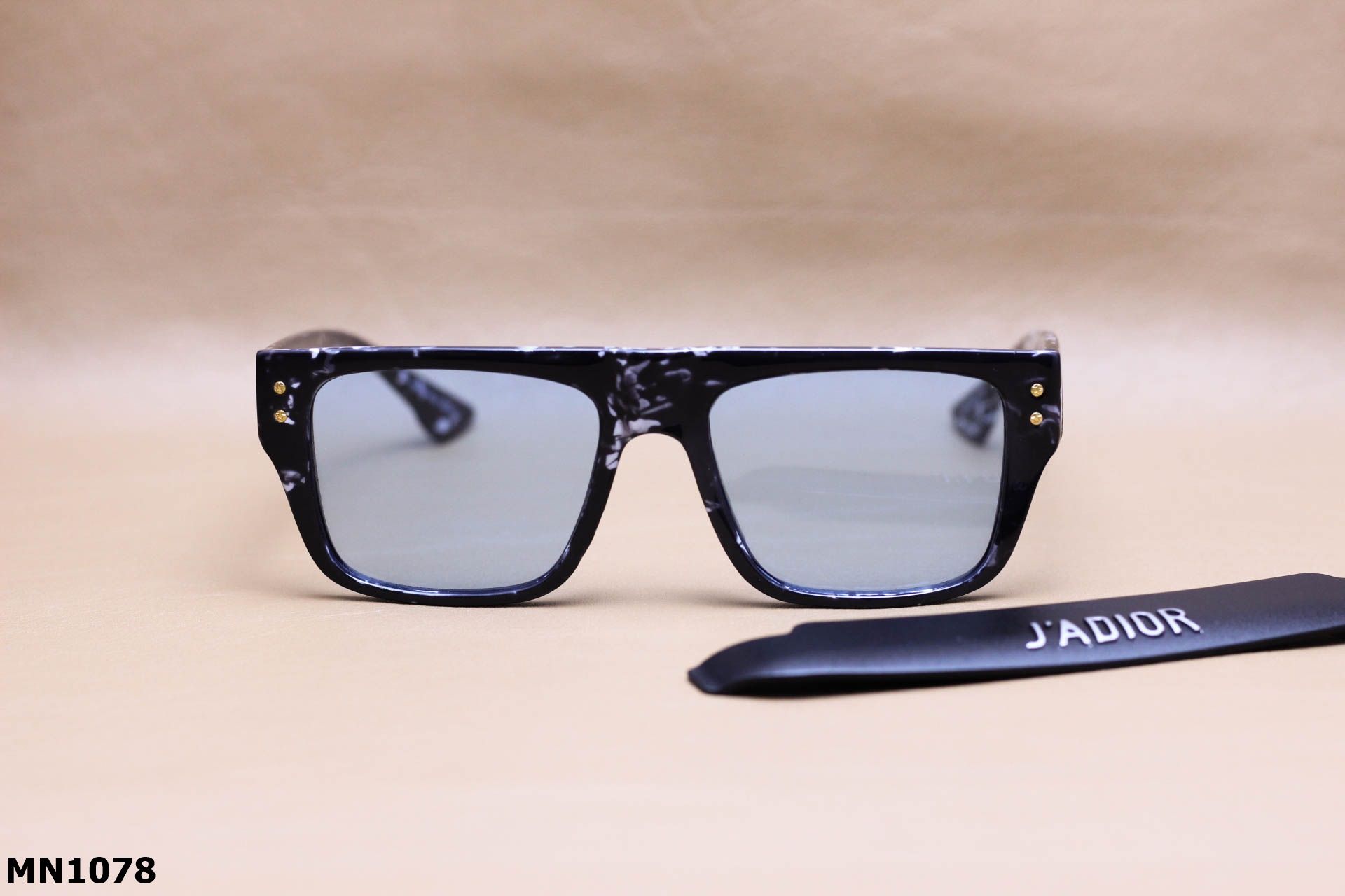 Kính Mát Thời Trang Chất Nhựa Acetate Cao Cấp, Dáng Vuông Unisex - MN1078