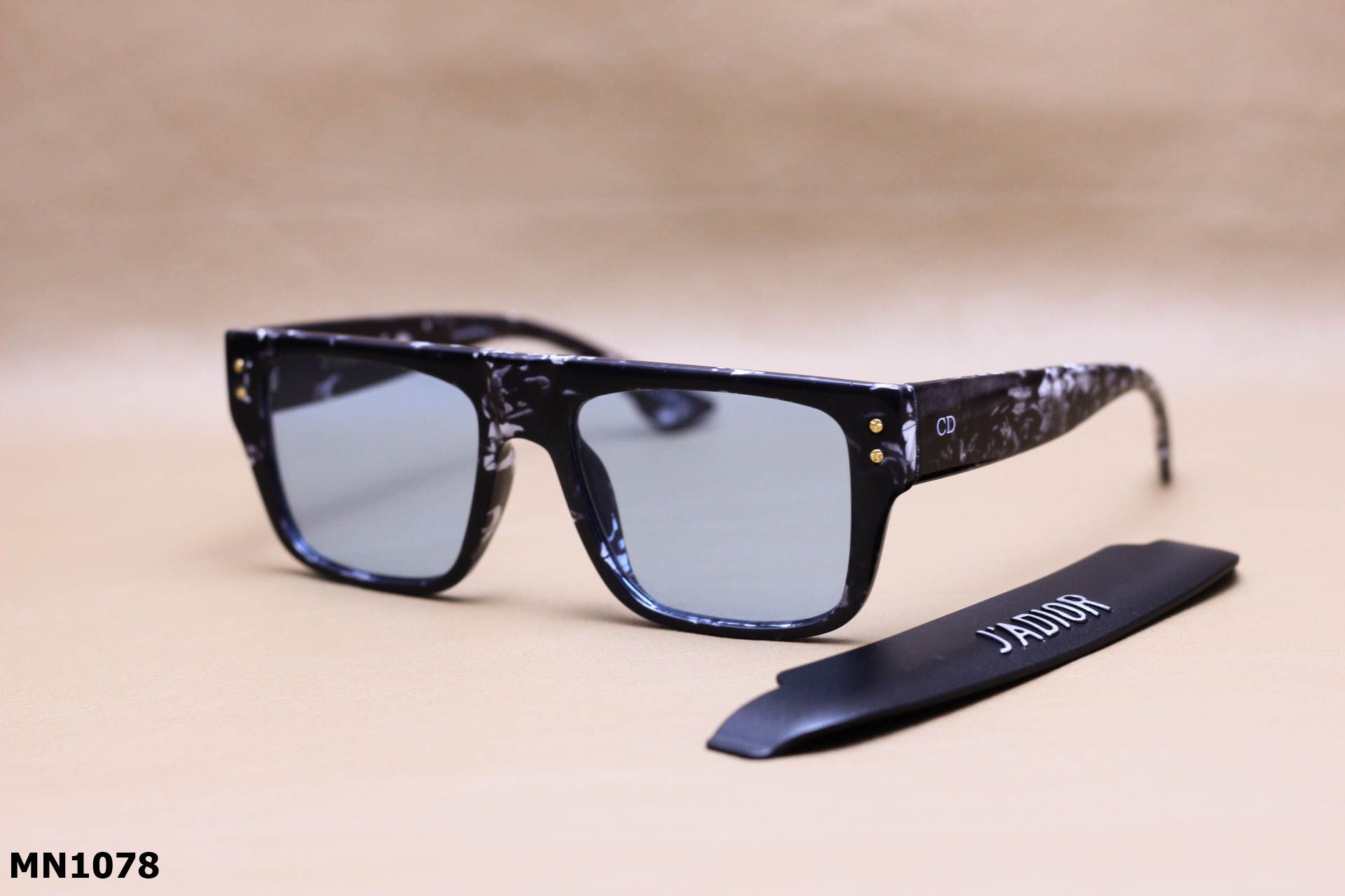 Kính Mát Thời Trang Chất Nhựa Acetate Cao Cấp, Dáng Vuông Unisex - MN1078