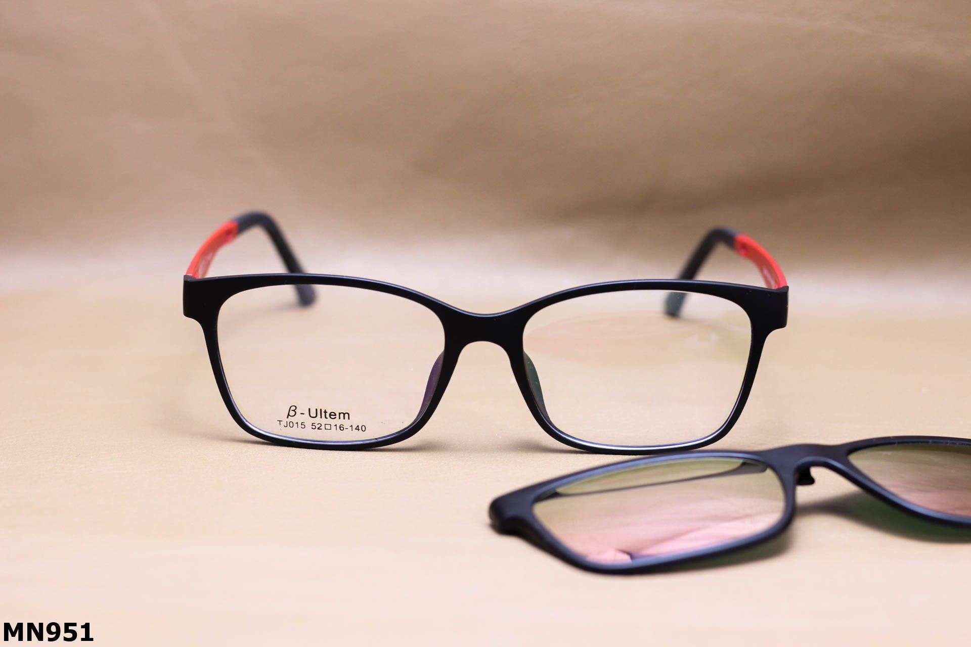 Kính Mát 2 Trong 1 Unisex, Nhựa Ultem Cao Cấp - MN951