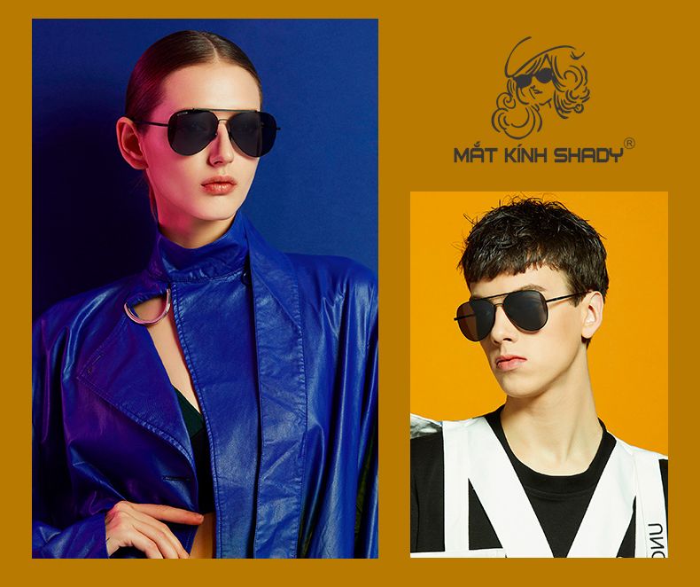 Kính Mát Chính Hãng MOLSION, Chất Liệu Hợp Kim Cao Cấp Thời Trang Unisex - MS7021