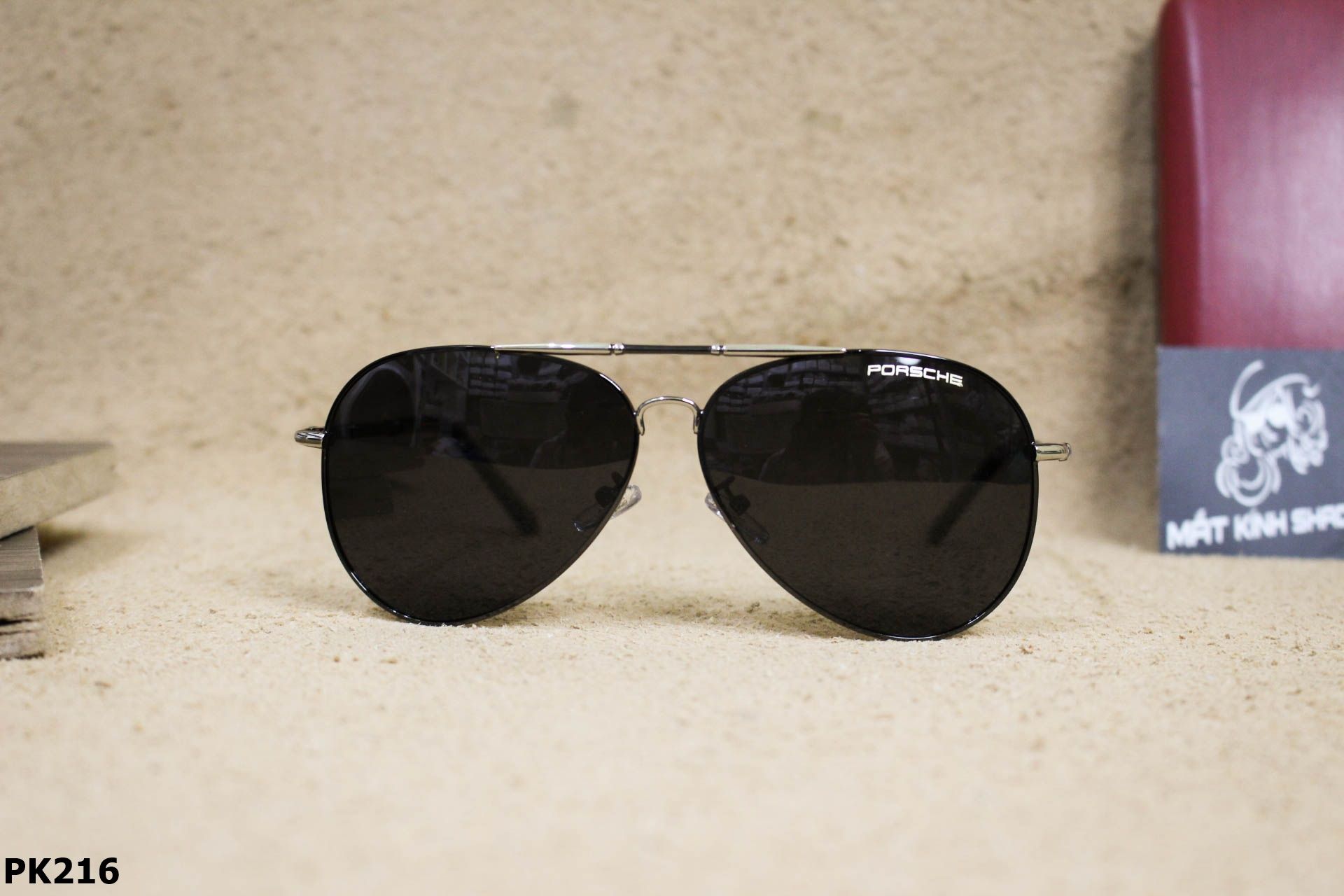 Kính Mát Hợp Kim, Tròng Polarized Chống Phân Cực - PK216
