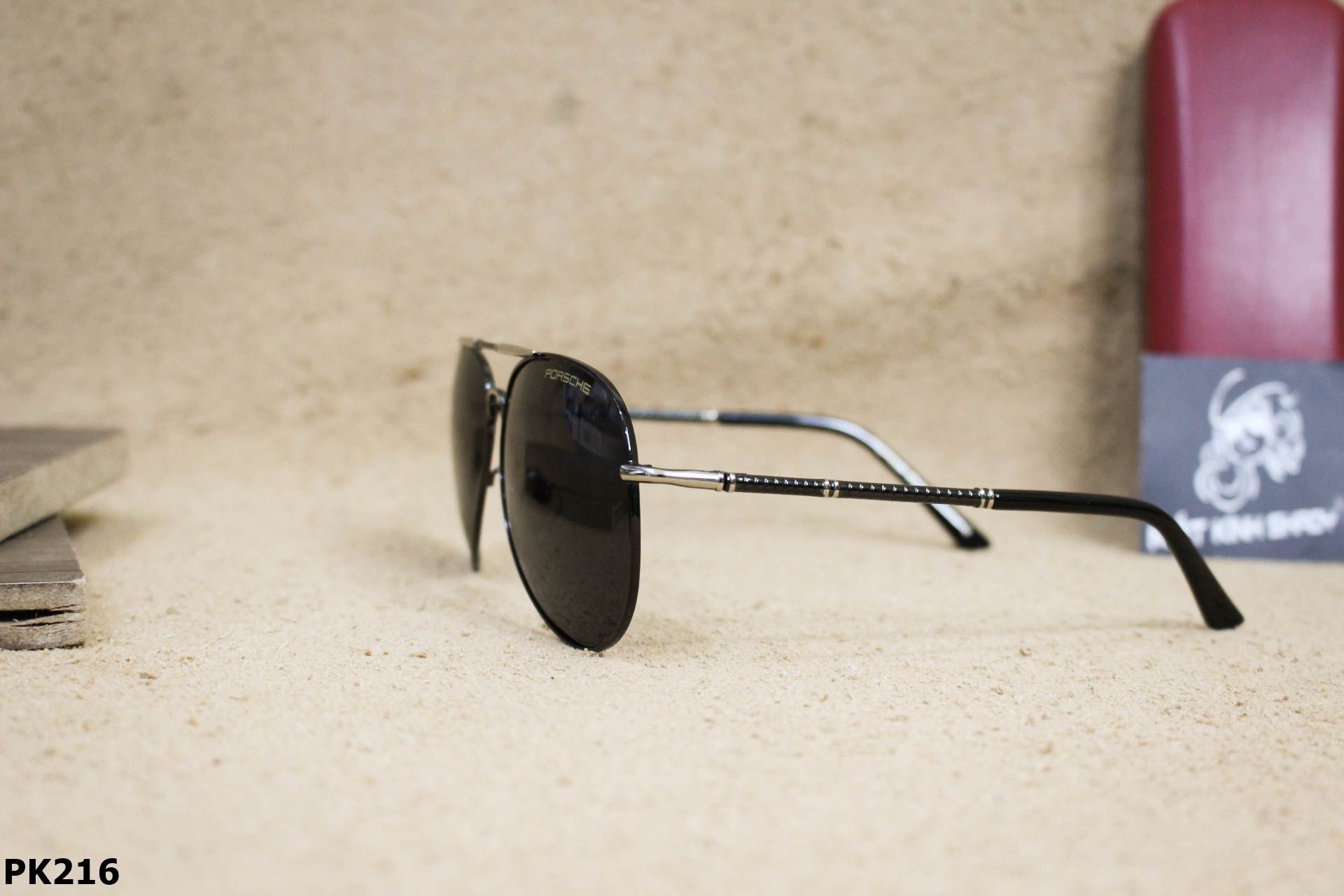 Kính Mát Hợp Kim, Tròng Polarized Chống Phân Cực - PK216