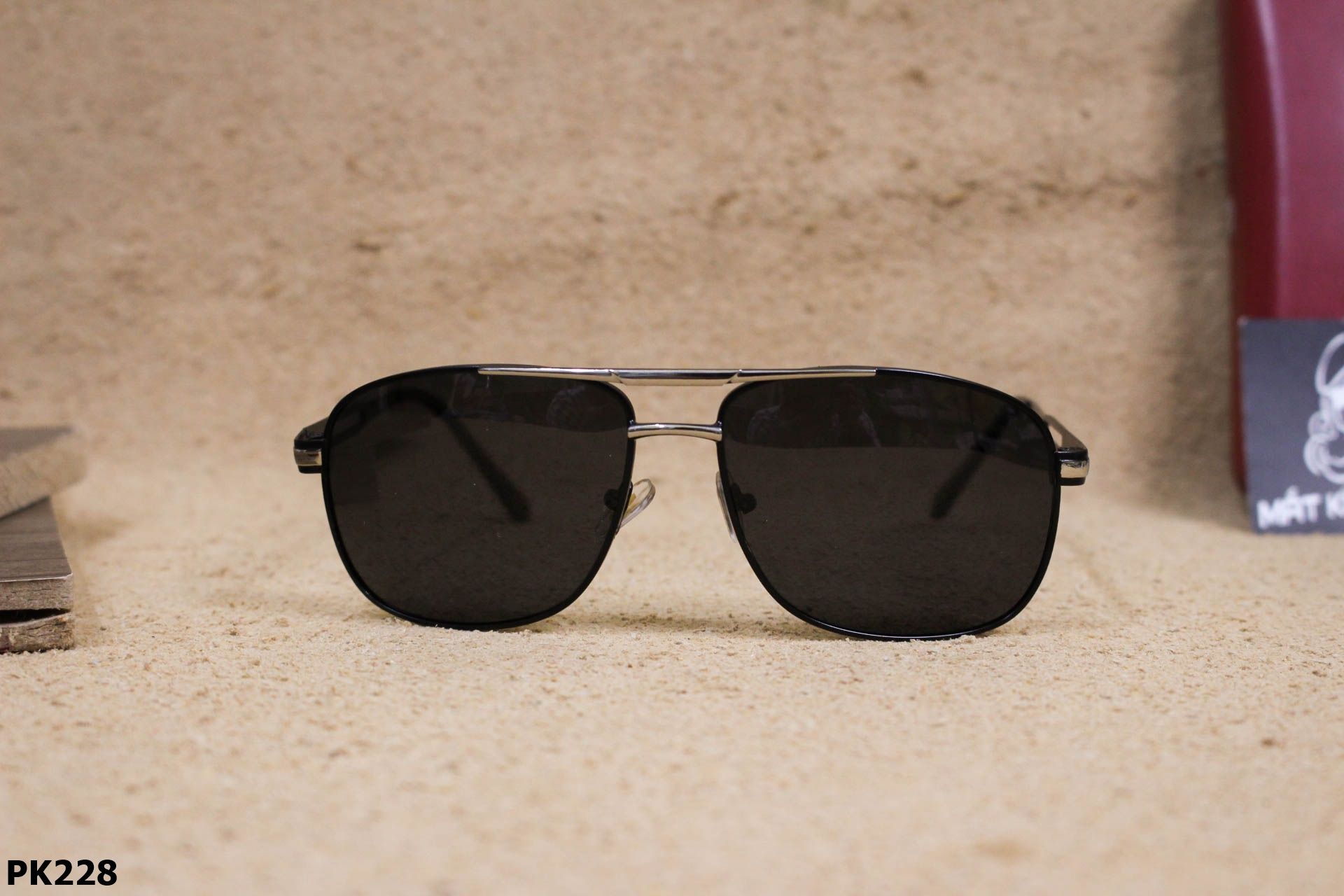 Kính Mát Hợp Kim, Tròng Polarized Chống Phân Cực - PK228