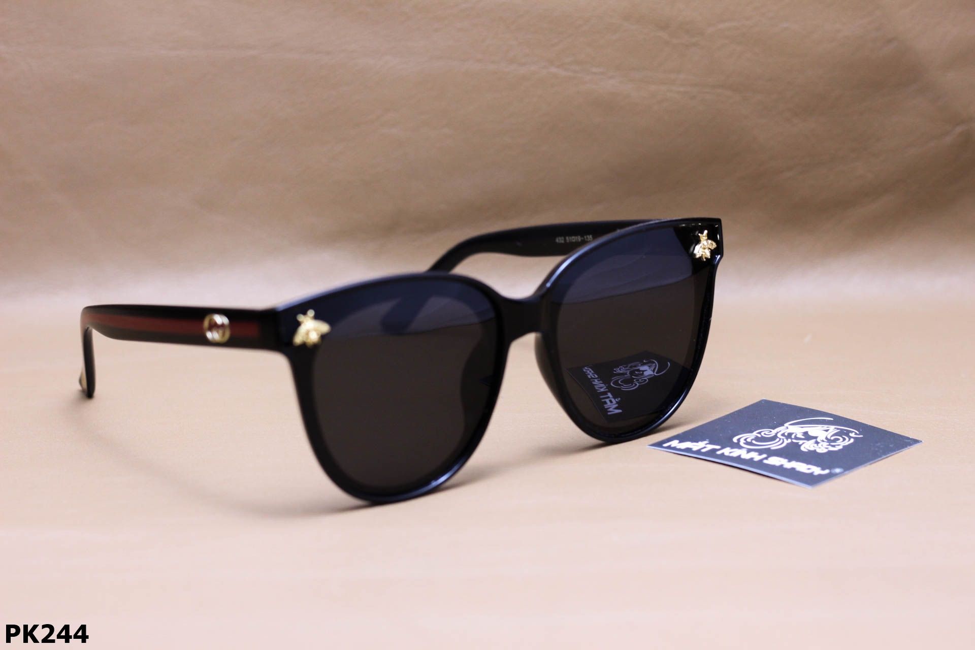 Kính Mát Thời Trang Nữ Mắt Mèo, Tròng Polarized Chống Bể - PK244
