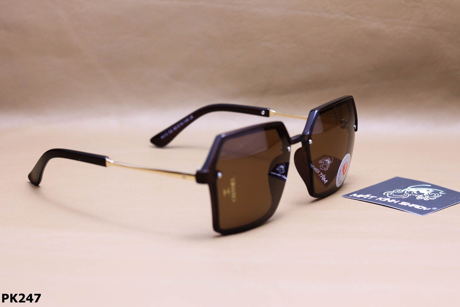 Kính Mát Thời Trang Unisex, Tròng Polarized Chống Bể - PK247