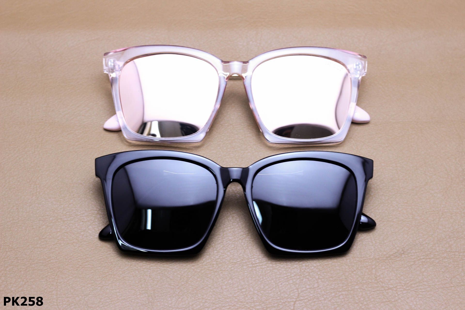 Kính Mát Vuông Thời Trang Unisex, Tròng Polarized Chống Phân Cực - PK258