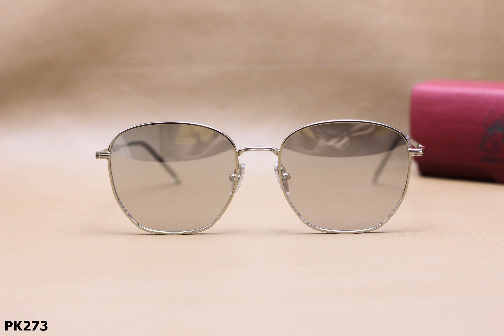 Kính Mát Vuông Bầu Thời Trang Unisex, Tròng Polarized Chống Phân Cực - PK273