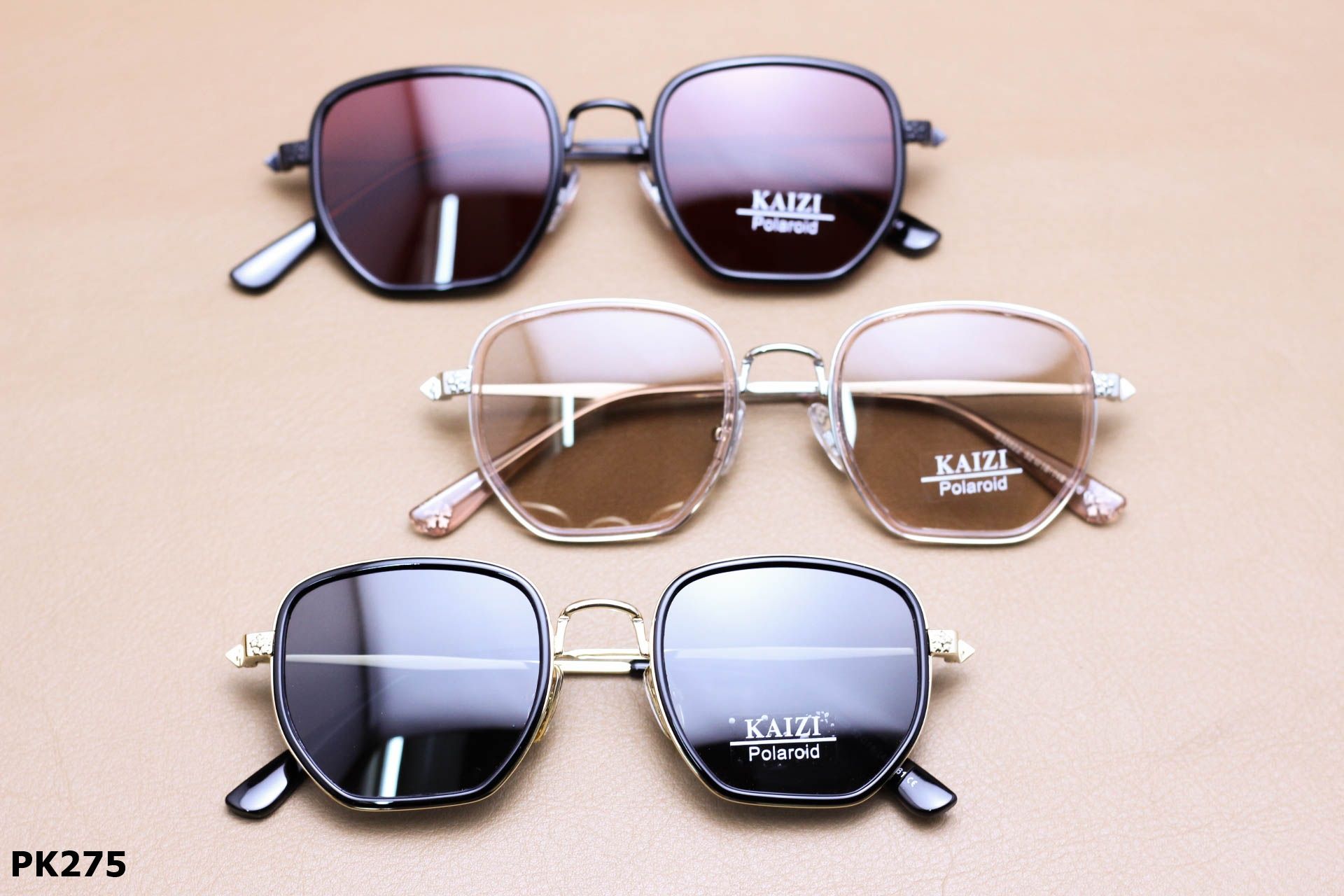 Kính Mát Vuông Bầu Thời Trang Unisex, Tròng Polarized Chống Phân Cực - PK275