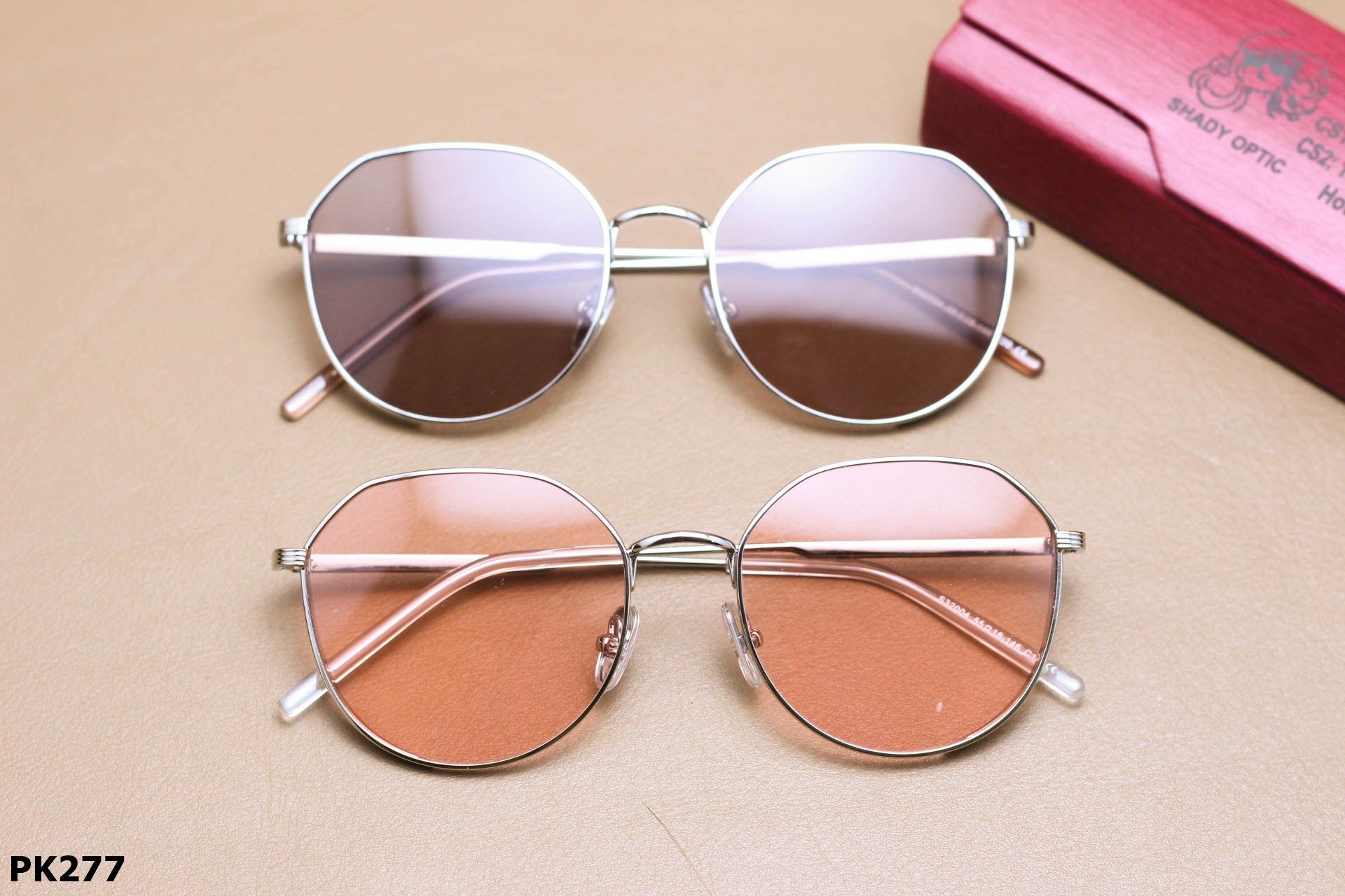 Kính Mát Tròn Thời Trang Unisex, Tròng Polarized Chống Phân Cực - PK277