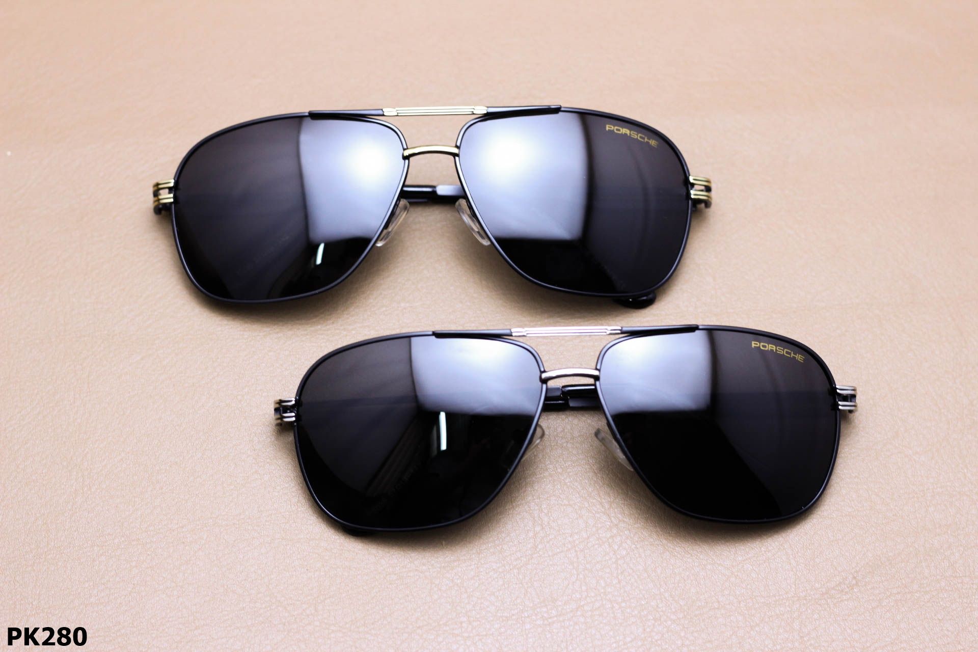 Kính Mát Vuông Thời Trang Nam, Tròng Polarized Chống Phân Cực - PK280