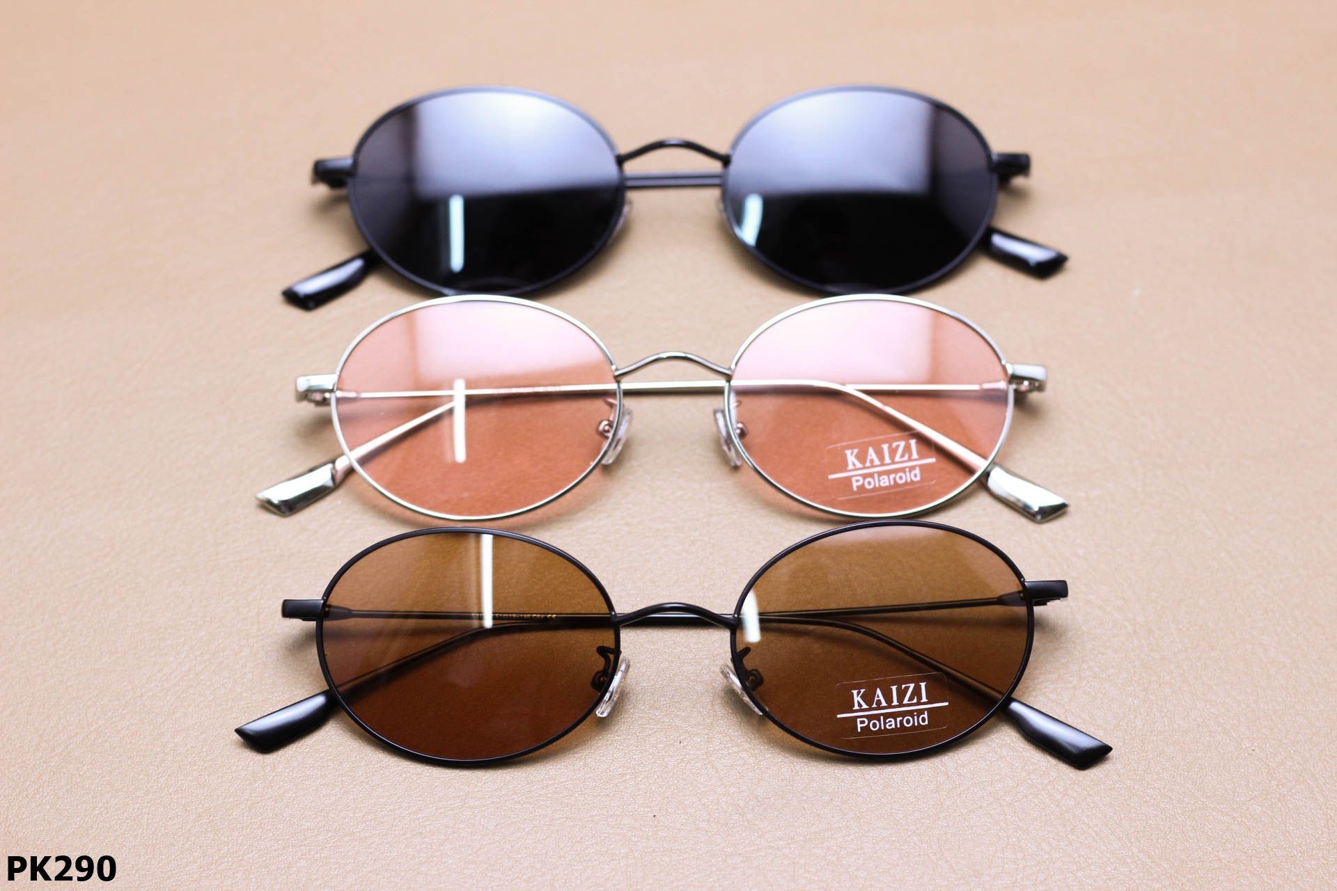 Kính Mát Tròn Thầy Bói Thời Trang Unisex, Tròng Polarized Chống Phân Cực - PK290
