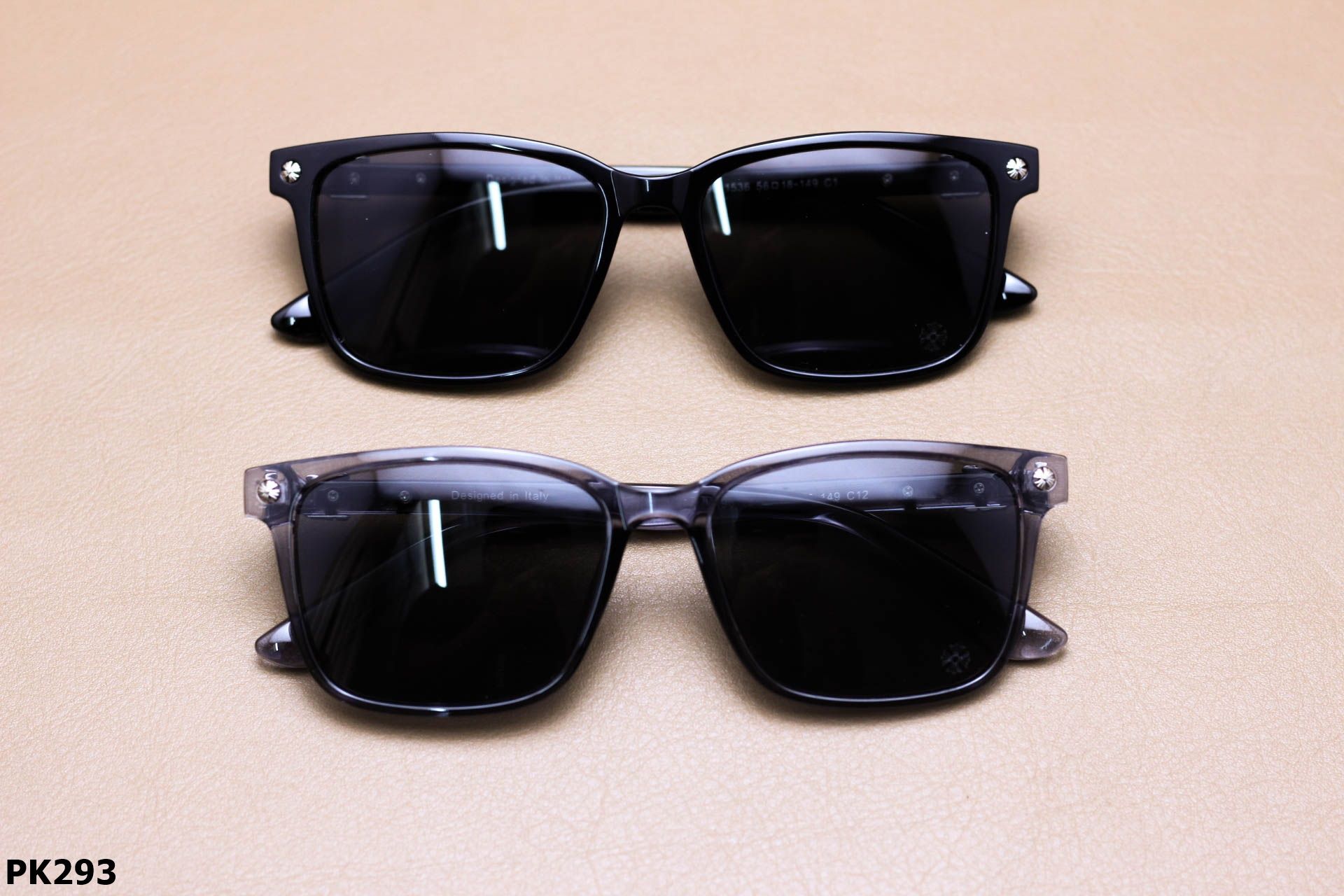 Kính Mát Dáng Vuông Bầu Thời Trang Unisex, Tròng Kính Polarized Chống Phân Cực & UV400 - PK293