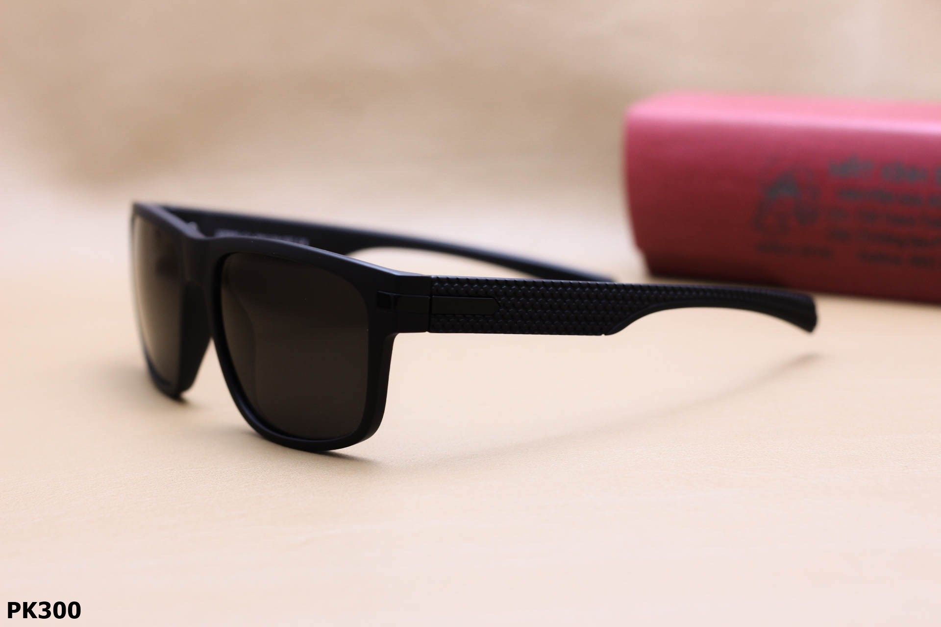 Kính Mát Vuông Thời Trang Nam, Tròng Polarized Chống Phân Cực Và UV400 - PK300