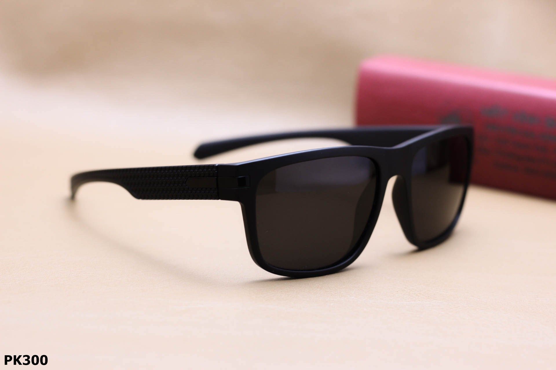 Kính Mát Vuông Thời Trang Nam, Tròng Polarized Chống Phân Cực Và UV400 - PK300