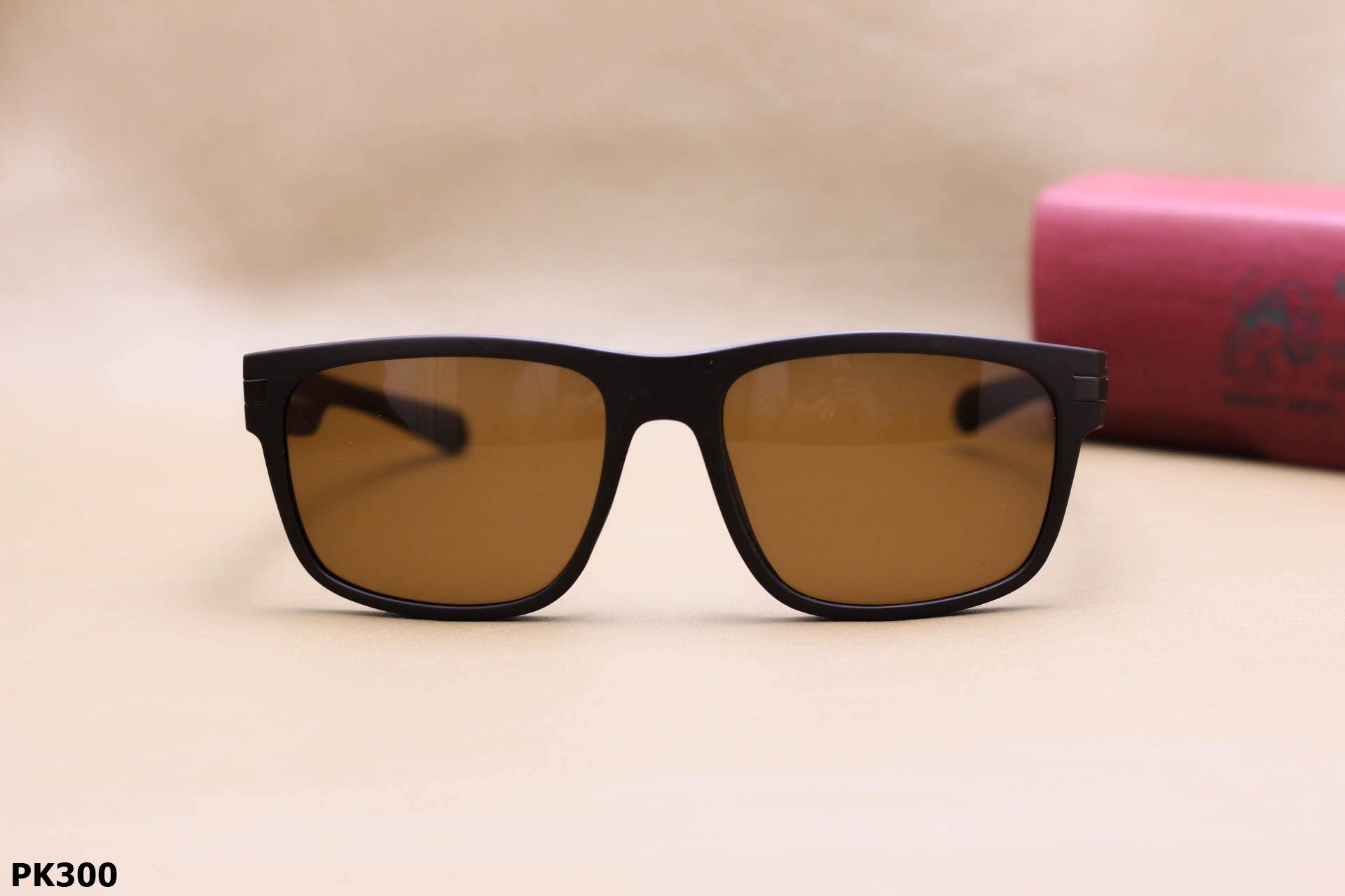 Kính Mát Vuông Thời Trang Nam, Tròng Polarized Chống Phân Cực Và UV400 - PK300