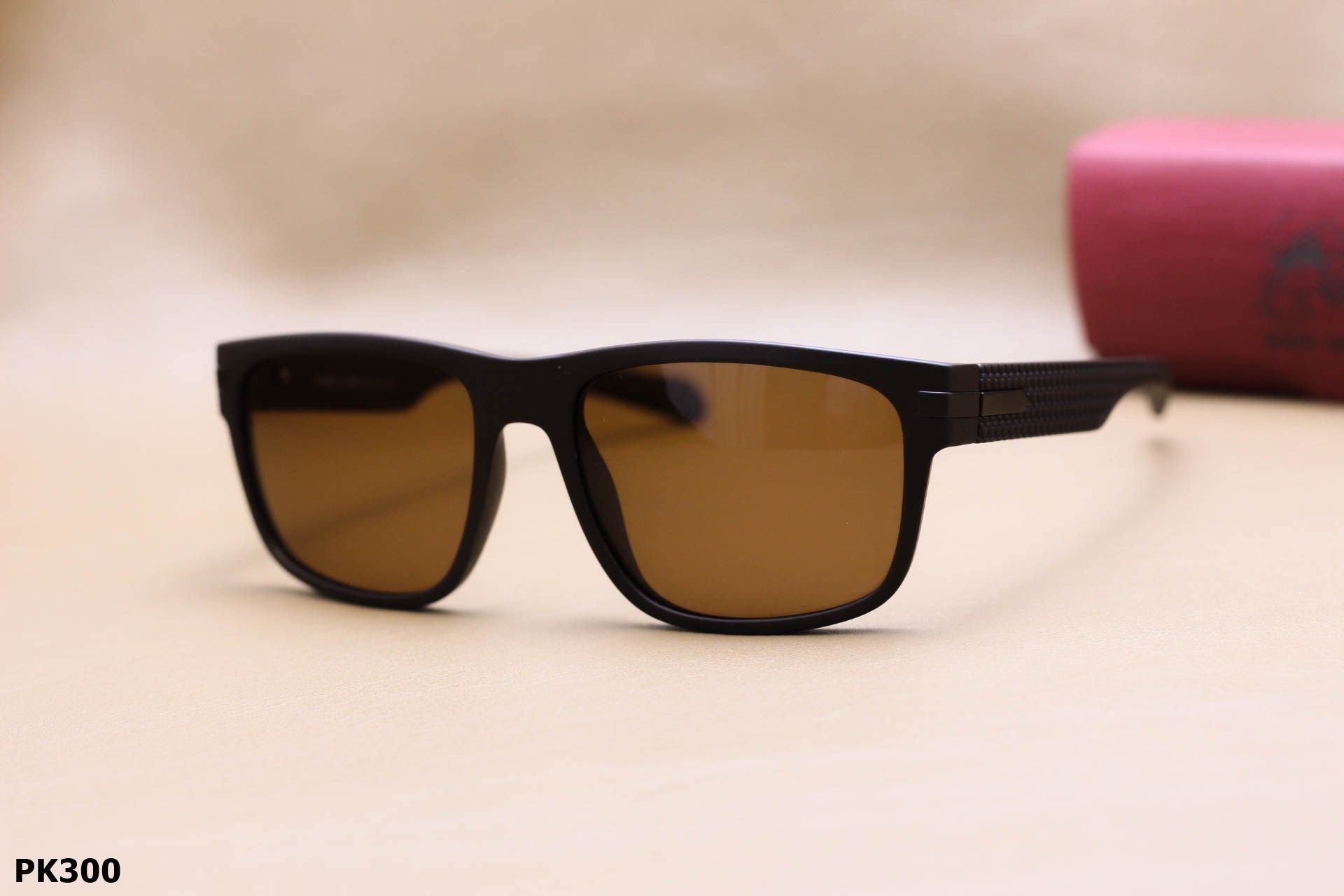 Kính Mát Vuông Thời Trang Nam, Tròng Polarized Chống Phân Cực Và UV400 - PK300