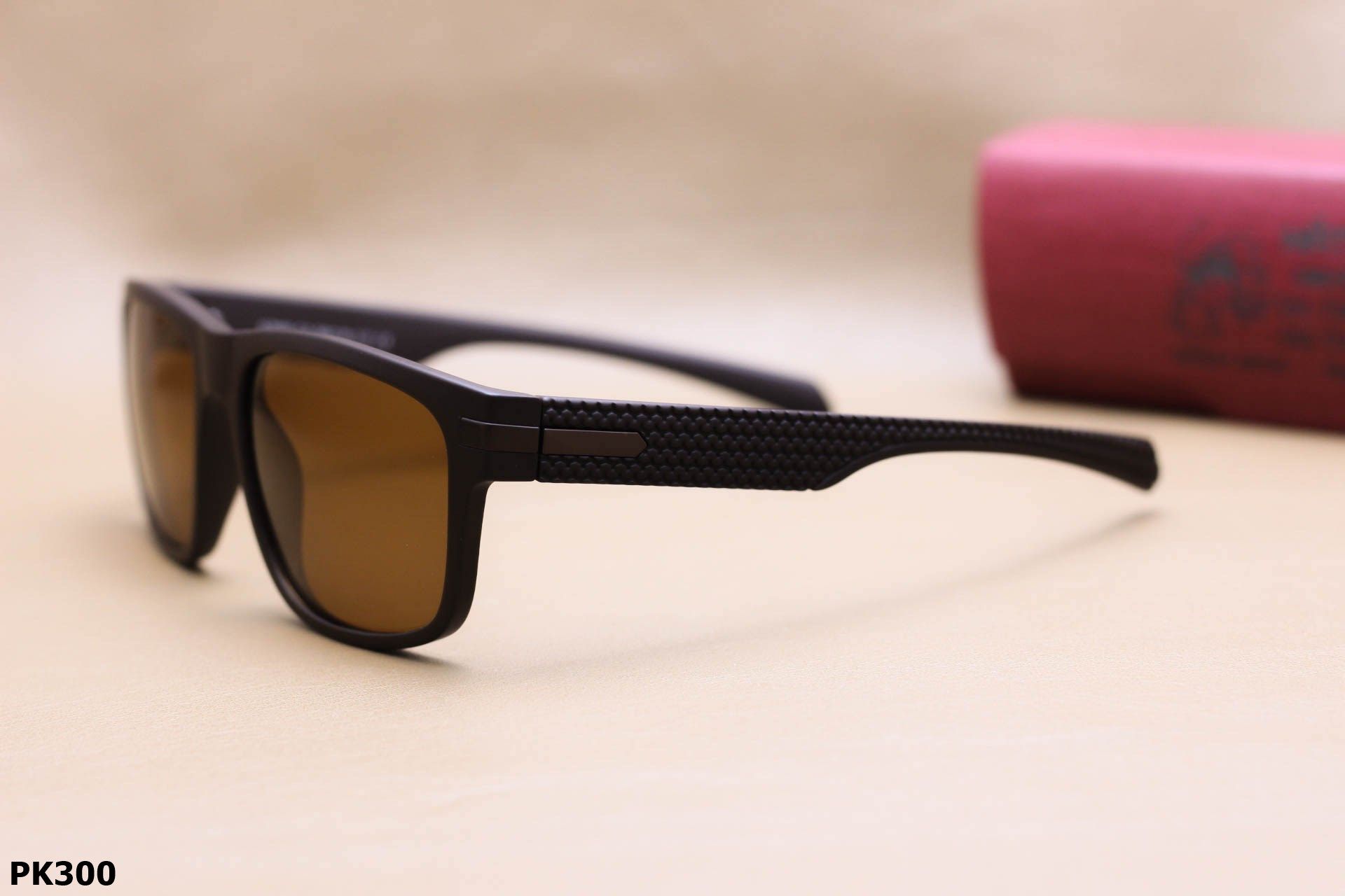 Kính Mát Vuông Thời Trang Nam, Tròng Polarized Chống Phân Cực Và UV400 - PK300