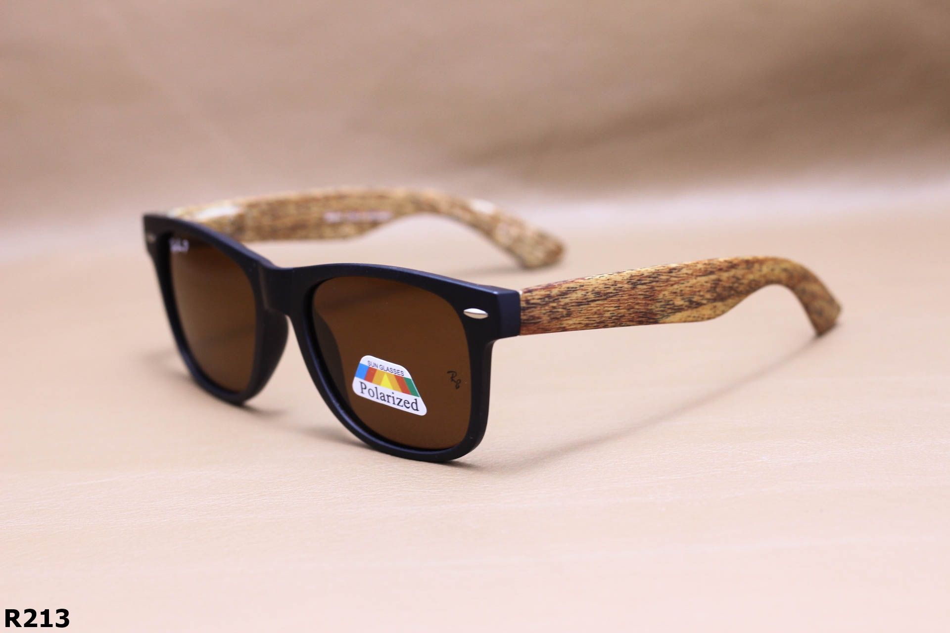 Kính Mát Vuông Thời Trang Unisex, Tròng Polarized Chống Bể - R213