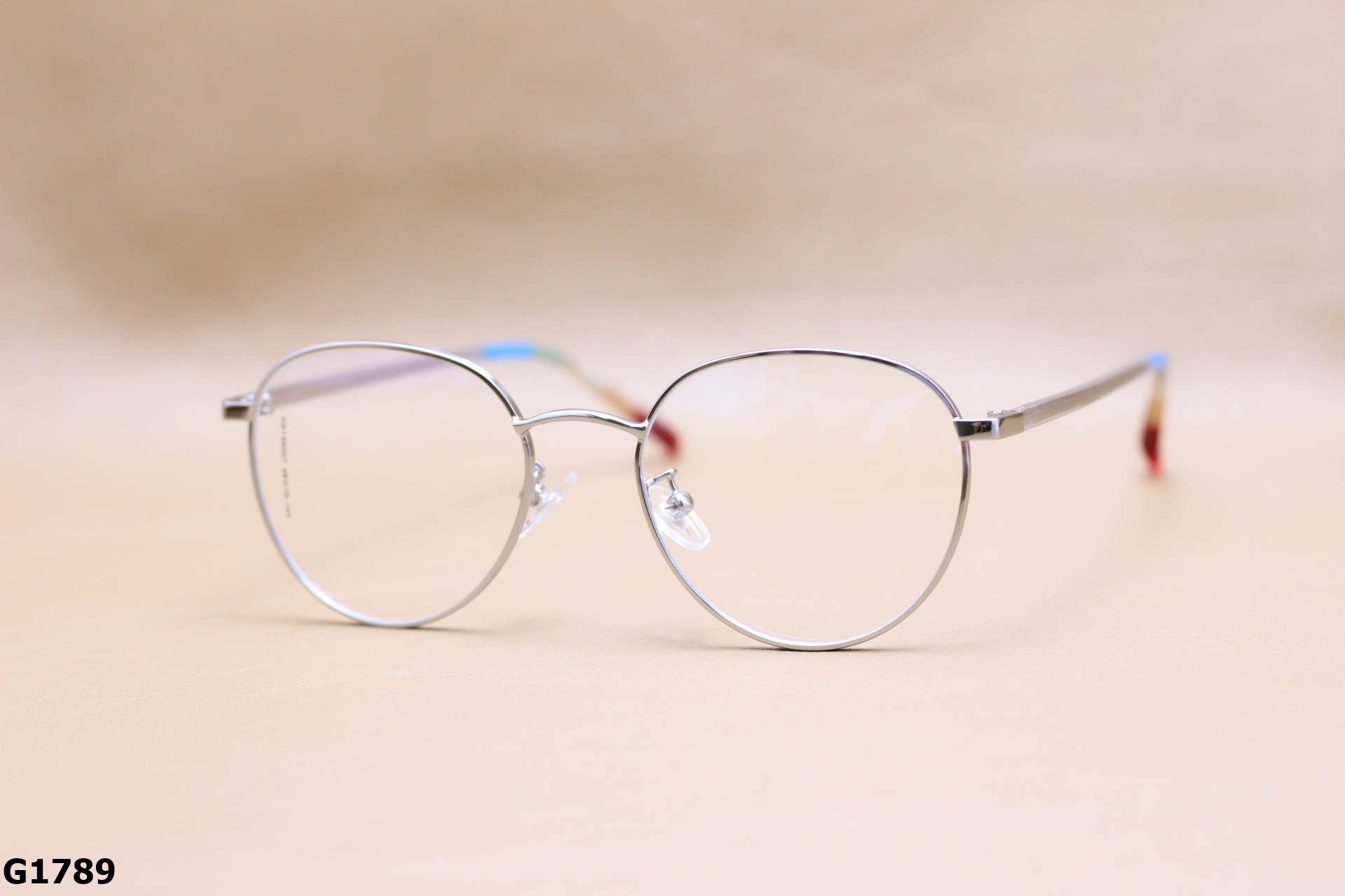 Gọng Kính Cận Tròn Ngố Thời Trang Unisex, Chất B-Titanium Cao Cấp Thanh Mảnh - G1789