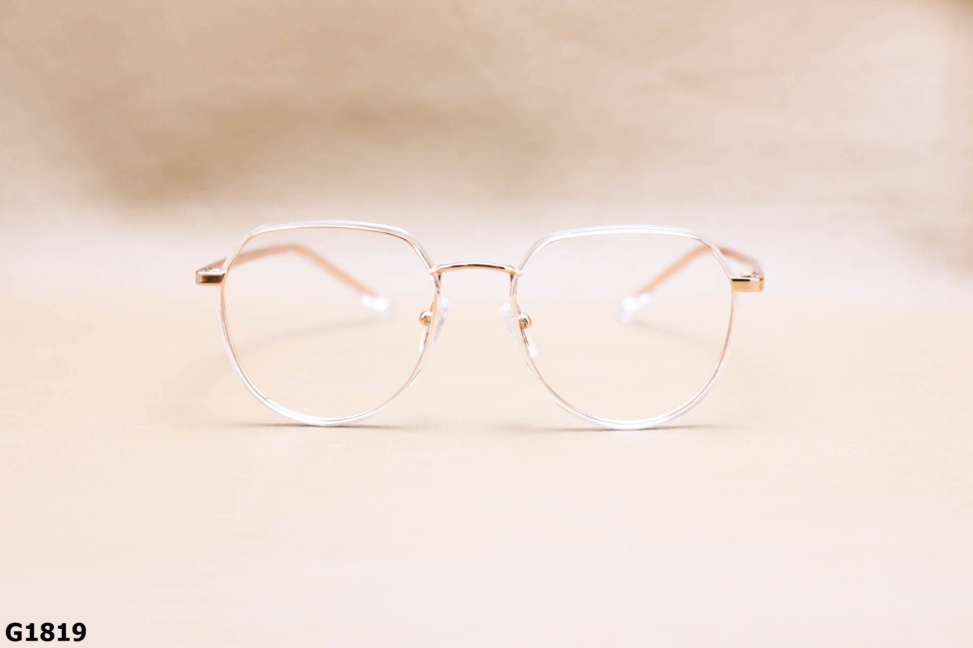 Gọng Kính Cận Hợp Kim Cao Cấp Thanh Mảnh, Dáng Phi Công Thời Trang Unisex - G1819