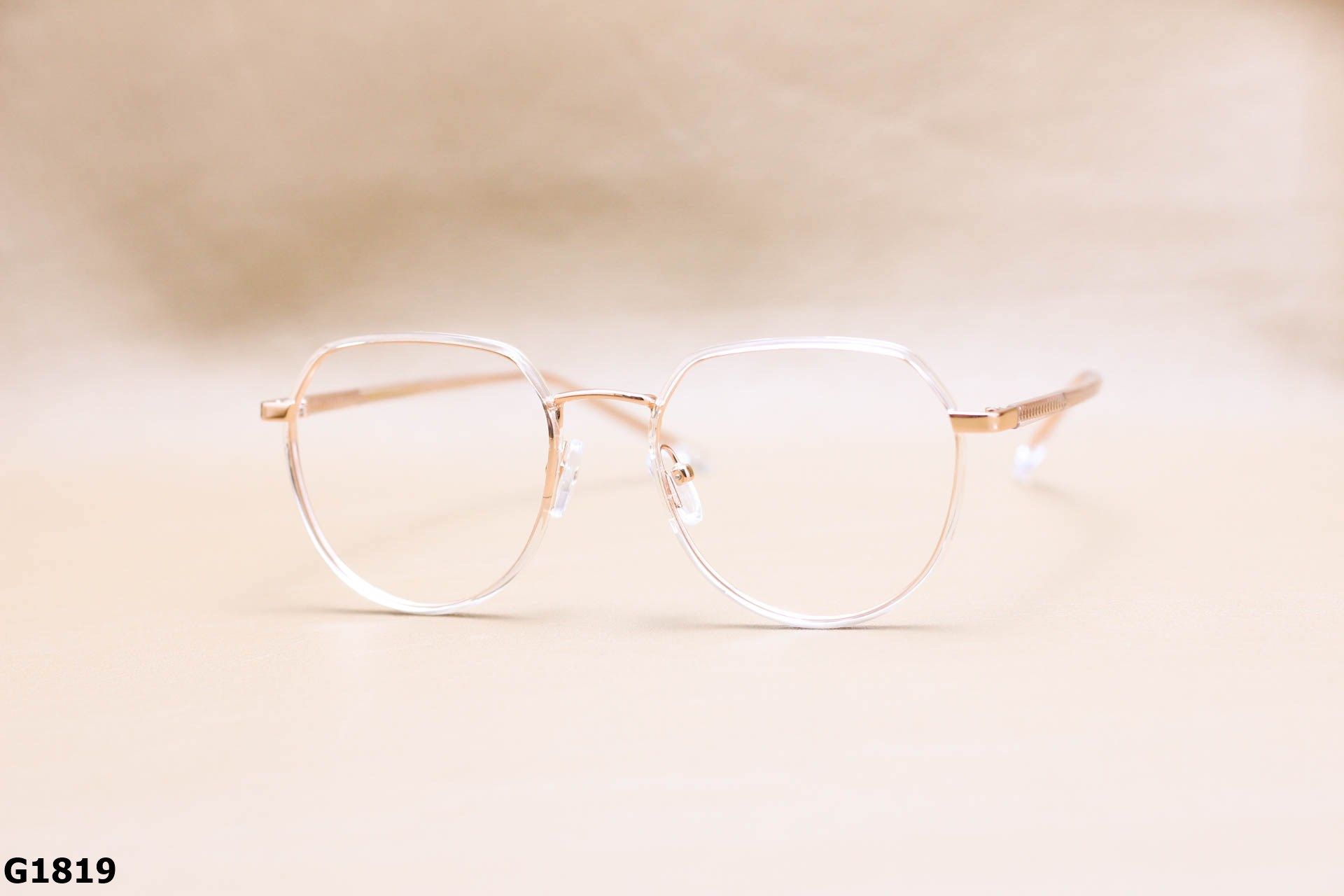 Gọng Kính Cận Hợp Kim Cao Cấp Thanh Mảnh, Dáng Phi Công Thời Trang Unisex - G1819
