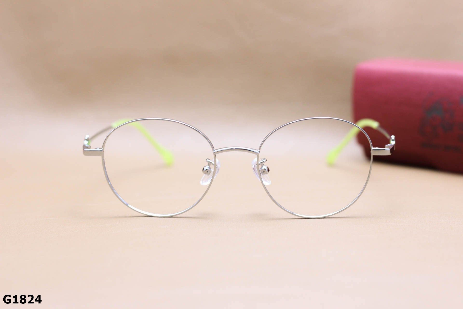 Gọng Kính Cận Chất B-Titanium Cao Cấp Thanh Mảnh, Dáng Tròn Thời Trang Nữ - G1824