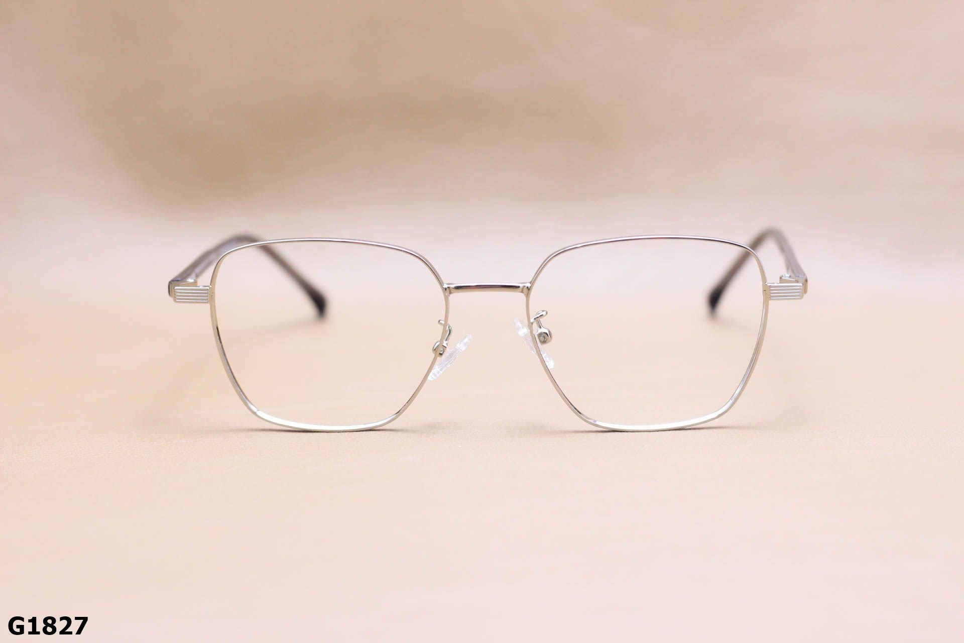 Gọng Kính Cận Hợp Kim Cao Cấp, Dáng Đa Giác Thanh Mảnh Thời Trang Unisex - G1827