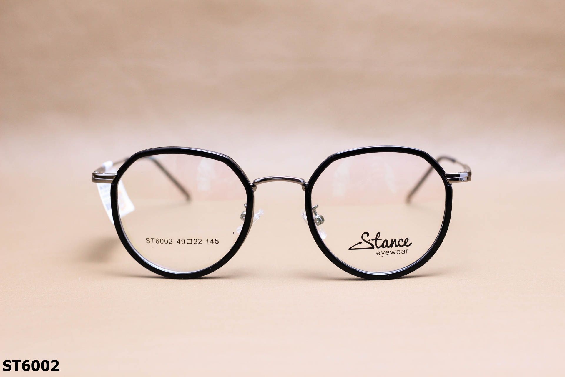 Gọng Kính Cận Hợp Kim Cao Cấp Chính Hãng Stance, Dáng Tròn Ngố Unisex - ST6002