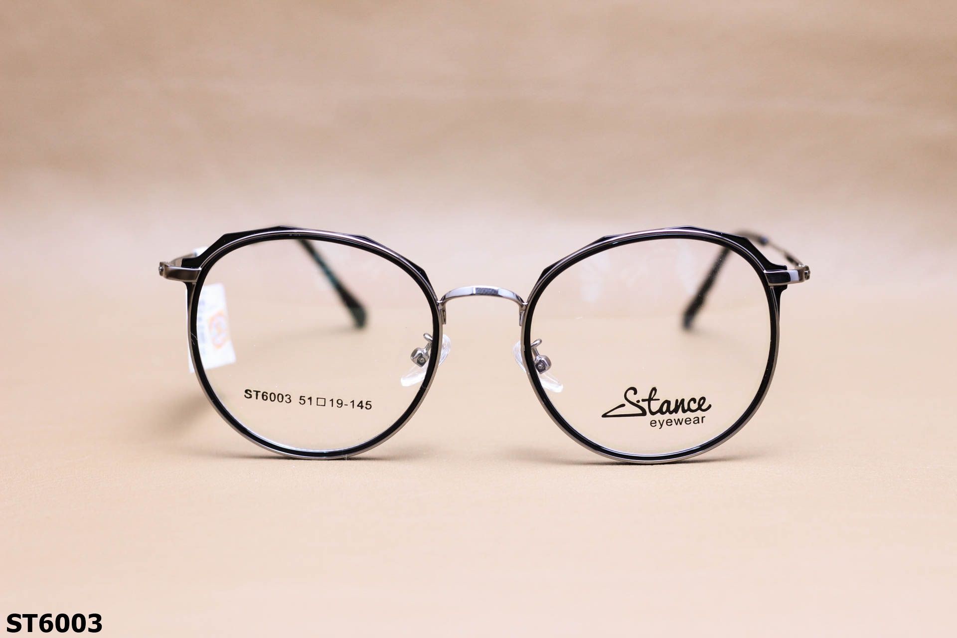 Gọng Kính Cận Hợp Kim Cao Cấp Chính Hãng Stance, Dáng Tròn Ngố Unisex - ST6003