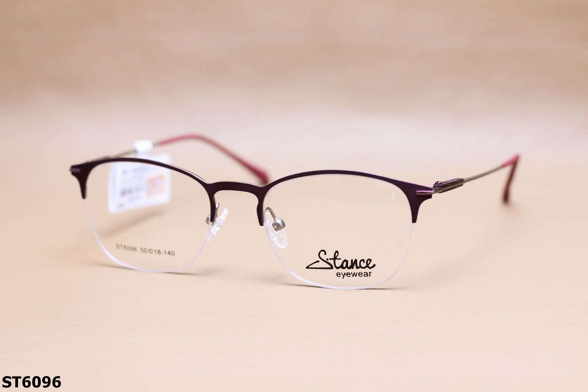 Gọng Kính Cận Thời Trang Nửa Viền Unisex Chính Hãng Stance - ST6096