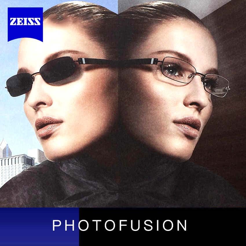 Tròng kính đổi màu DuraVision® PhotoFusion (Grey) - 1.56