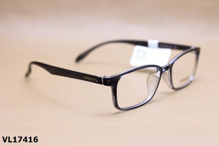Gọng Kính Cận Chính Hãng VELOCITY Nhựa Dẻo TR90, Dáng Vuông Bầu Unisex - VL17416